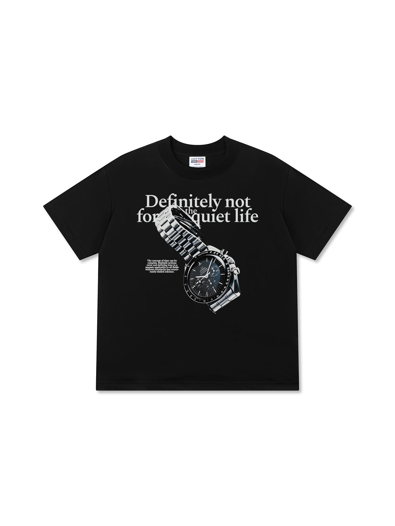 Áo Thun Relaxed Fit Watch Quiet Life