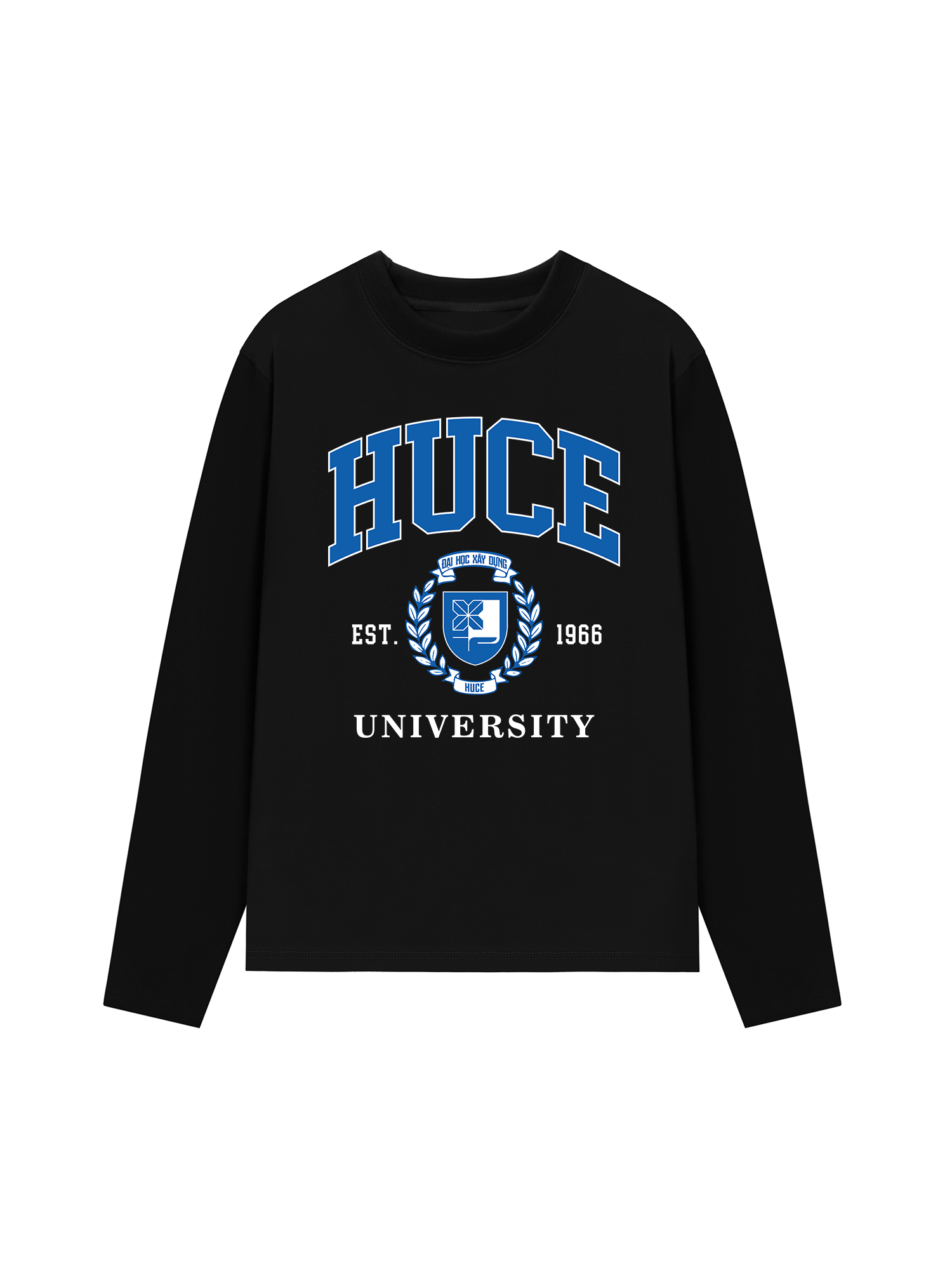 Áo Thun Dài Tay HUCE University