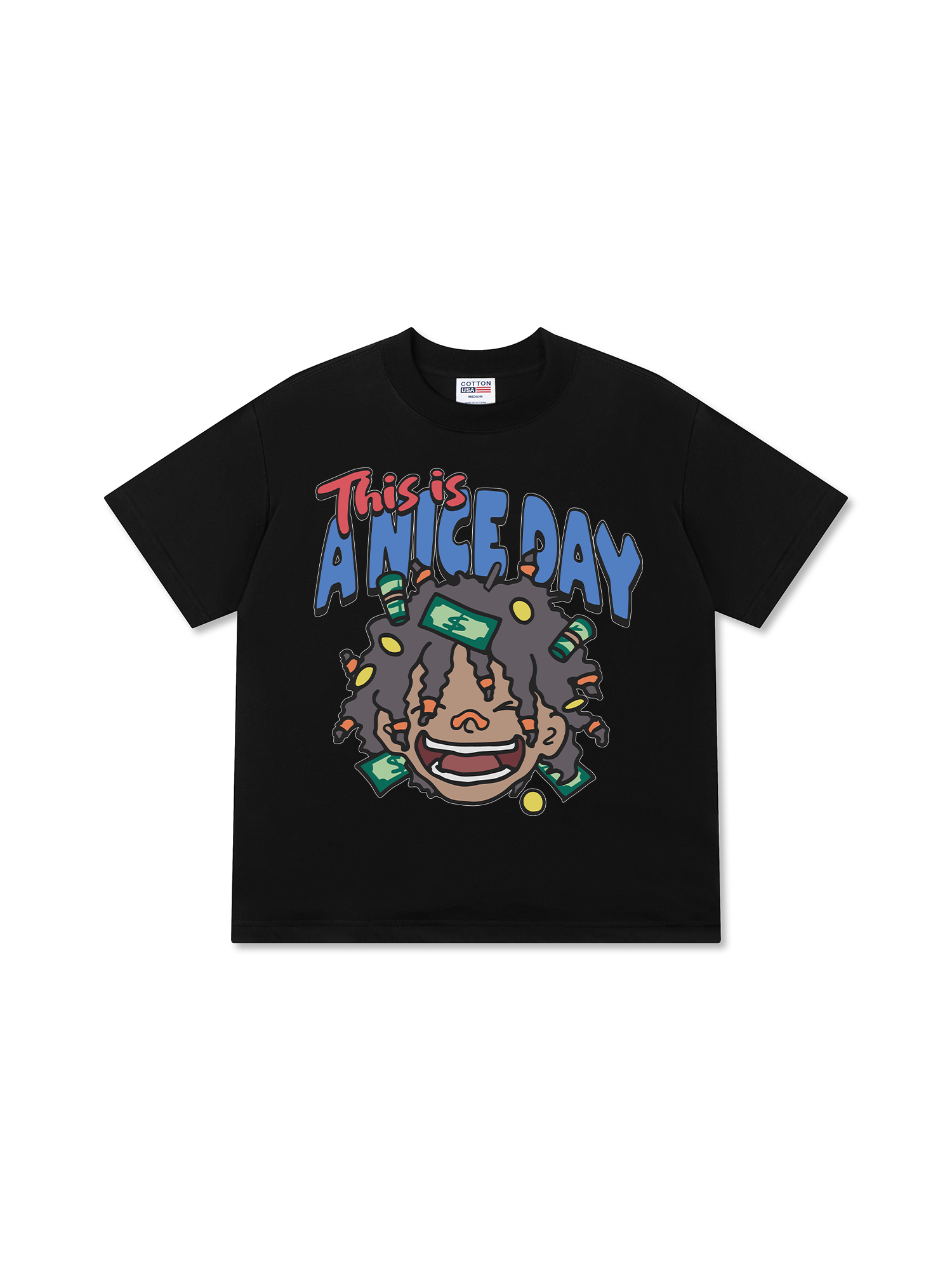 Áo Thun Relaxed Fit Money This Is A Nice Day