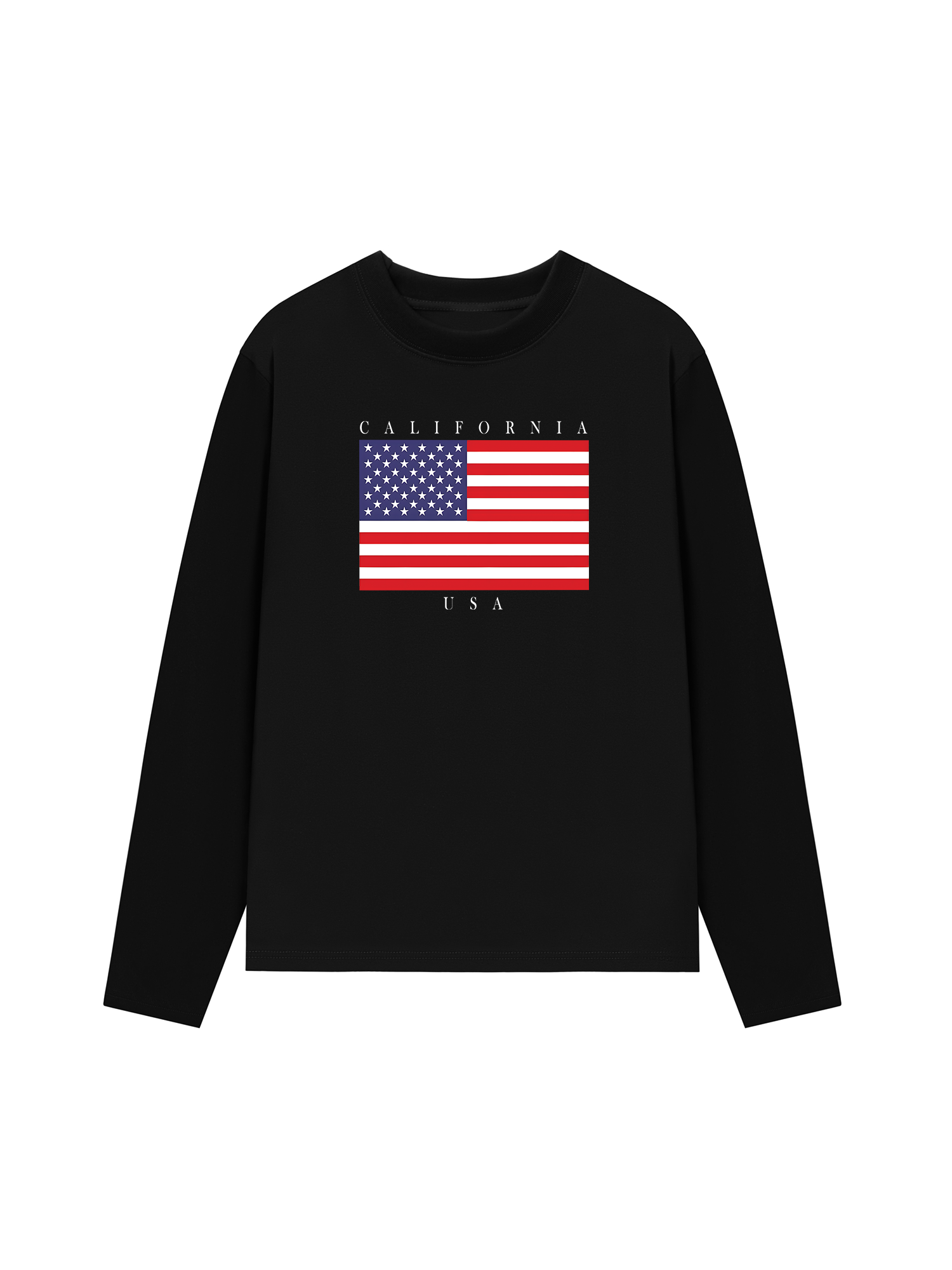 Áo Thun Dài Tay USA California Basic Style