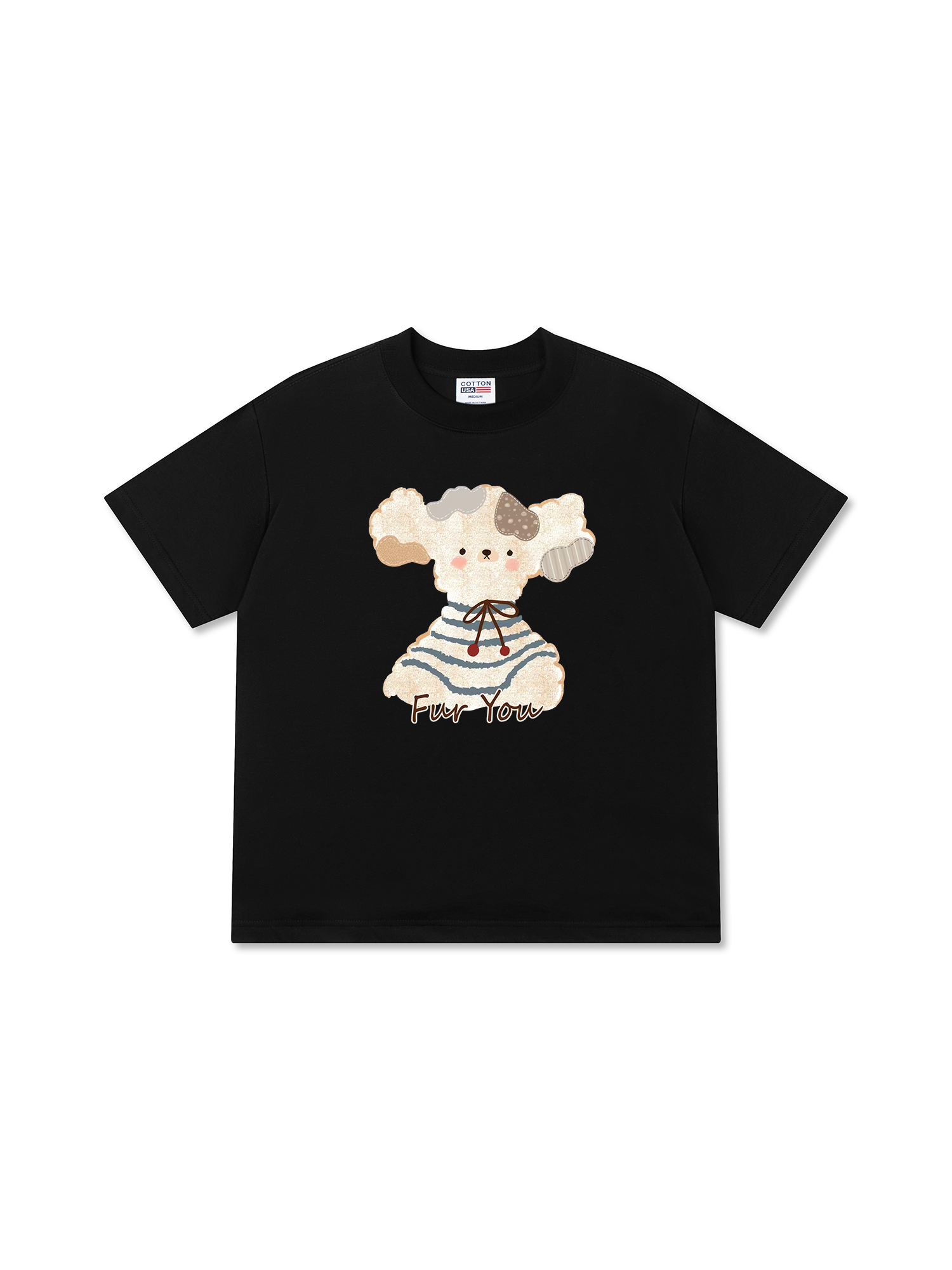 Áo Thun Relaxed Fit Soft Paw Fur You Puppy