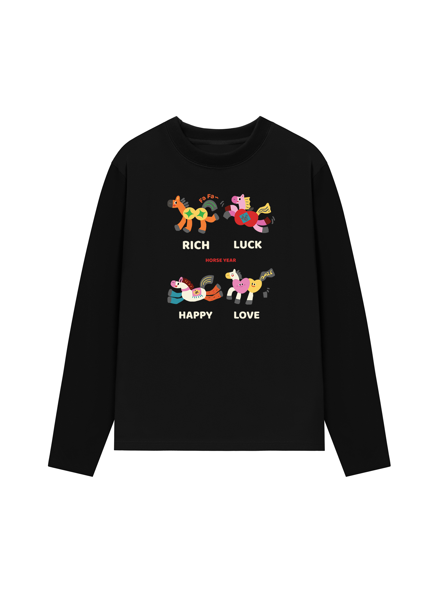 Áo Thun Dài Tay Horse Year