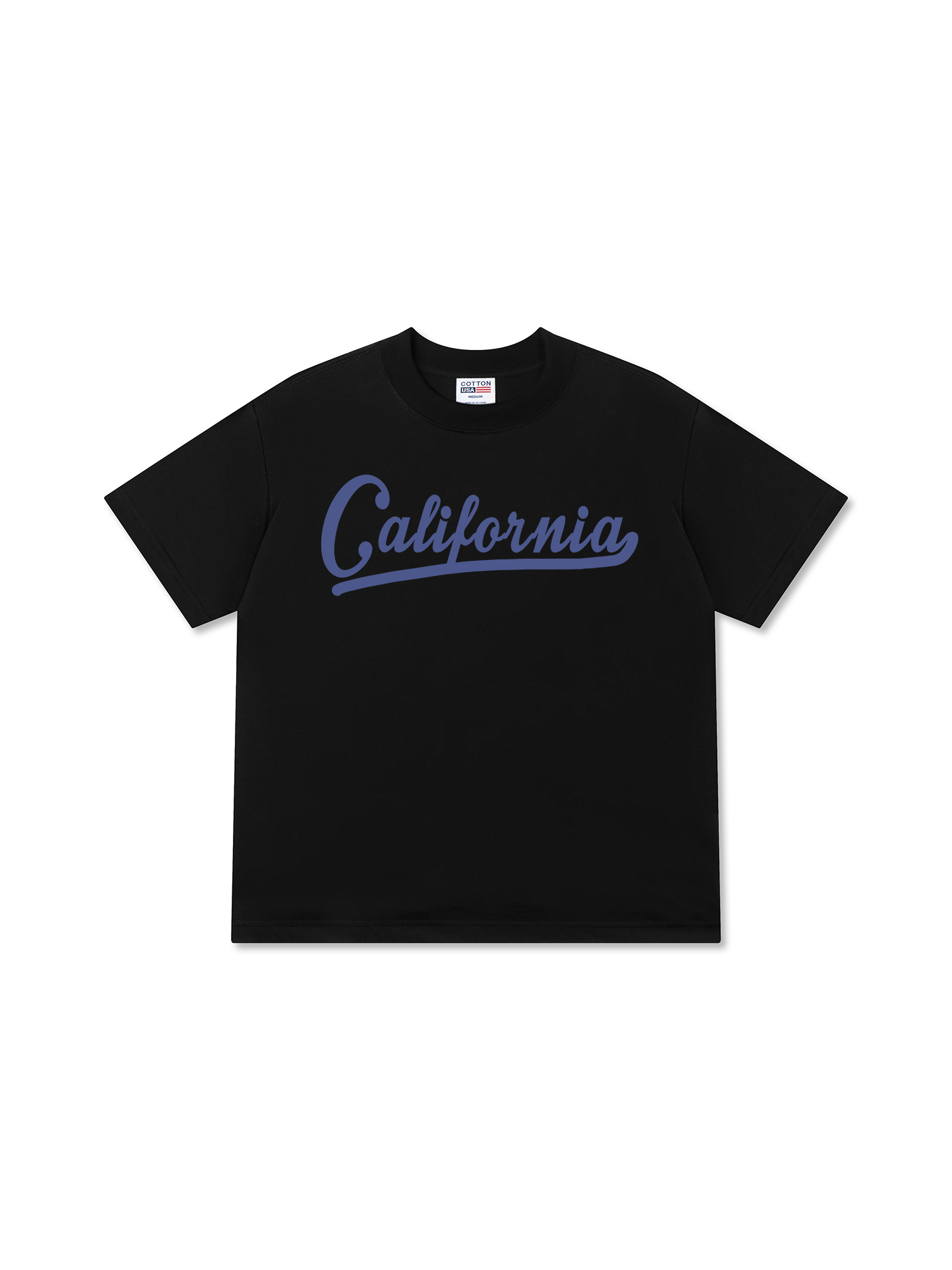 Áo Thun Relaxed Fit USA Califorinia Blue