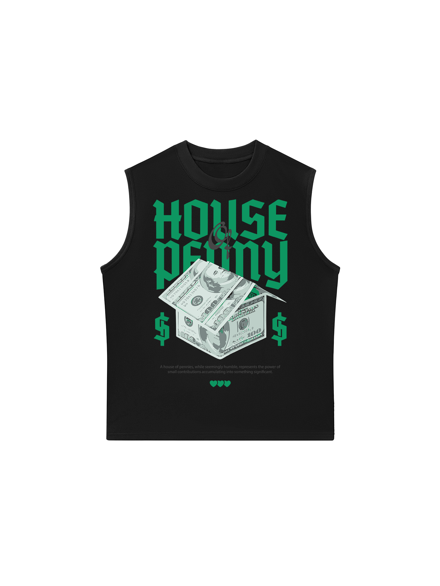 Áo Ba Lỗ Relaxed Fit Money House Of Penny