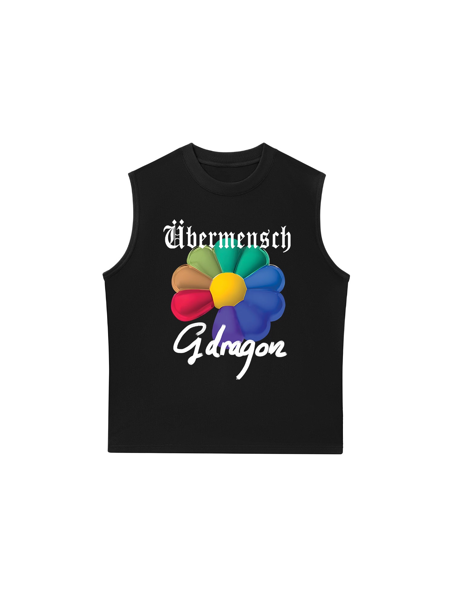 Áo Ba Lỗ Relaxed Fit Floral Rainbow GD