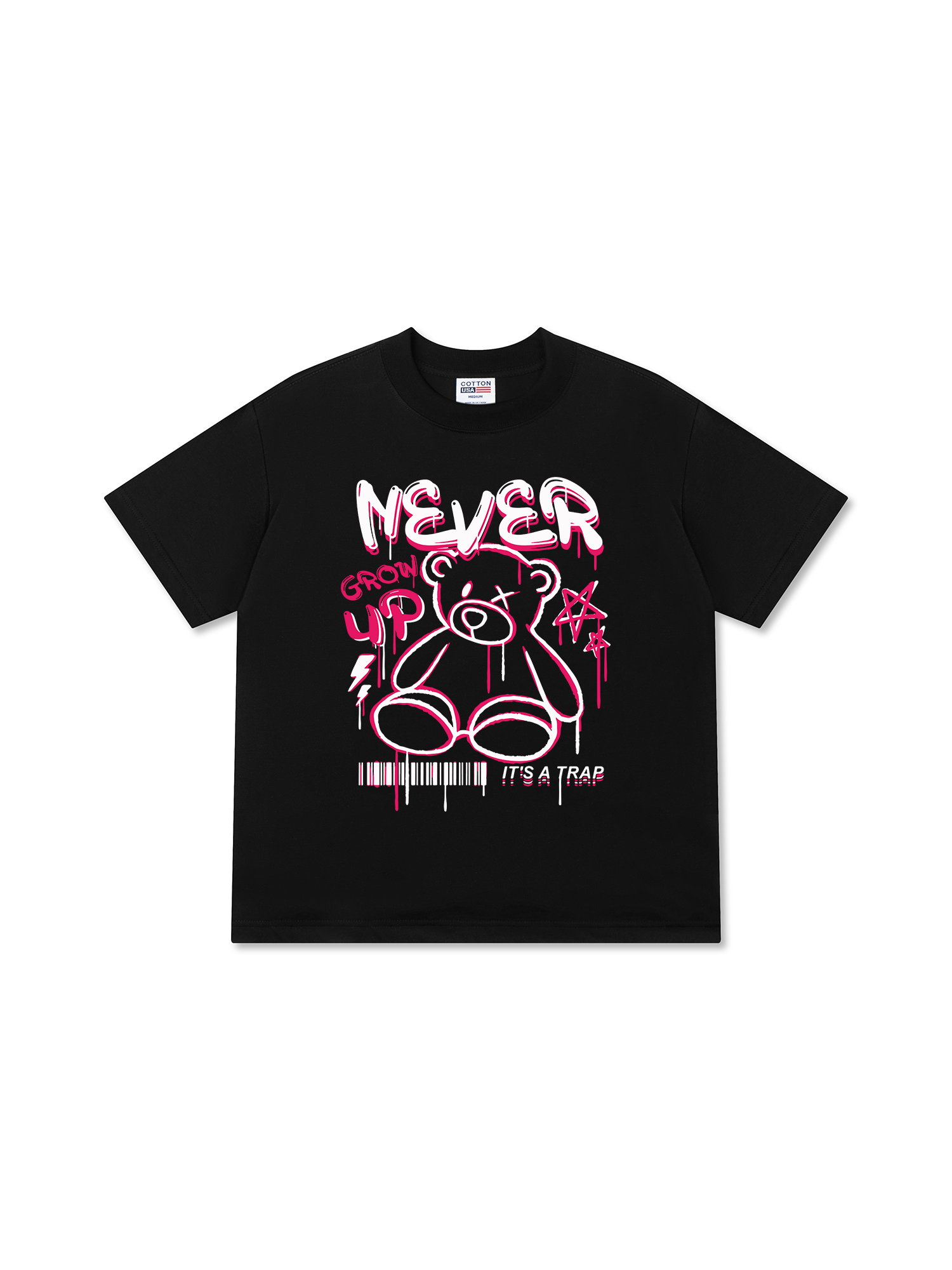 Áo Thun Relaxed Fit Never Grow Up