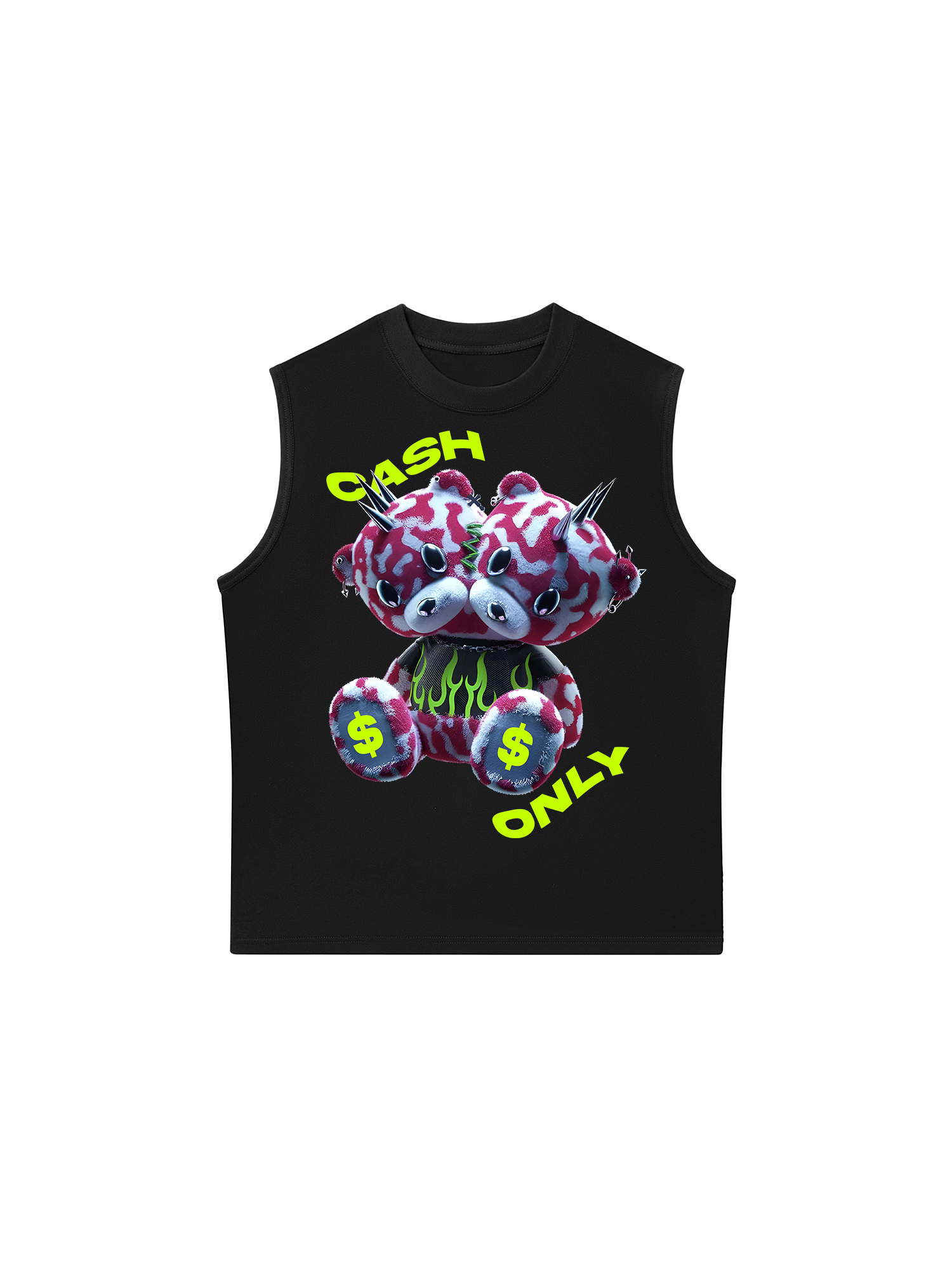 Áo Ba Lỗ Relaxed Fit Money Cash Only