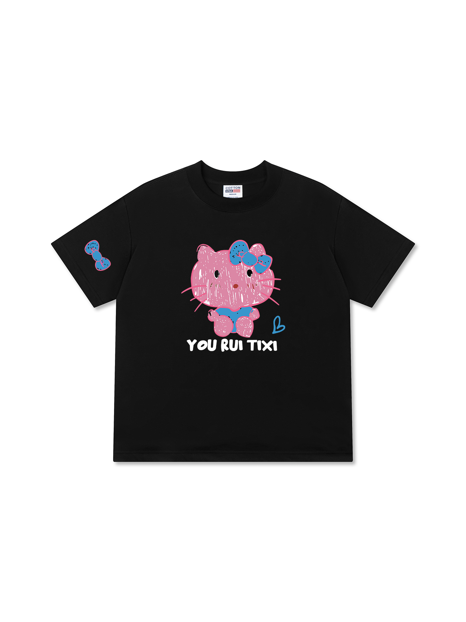 Áo Thun Relaxed Fit Soft Paw You Rui Tixi