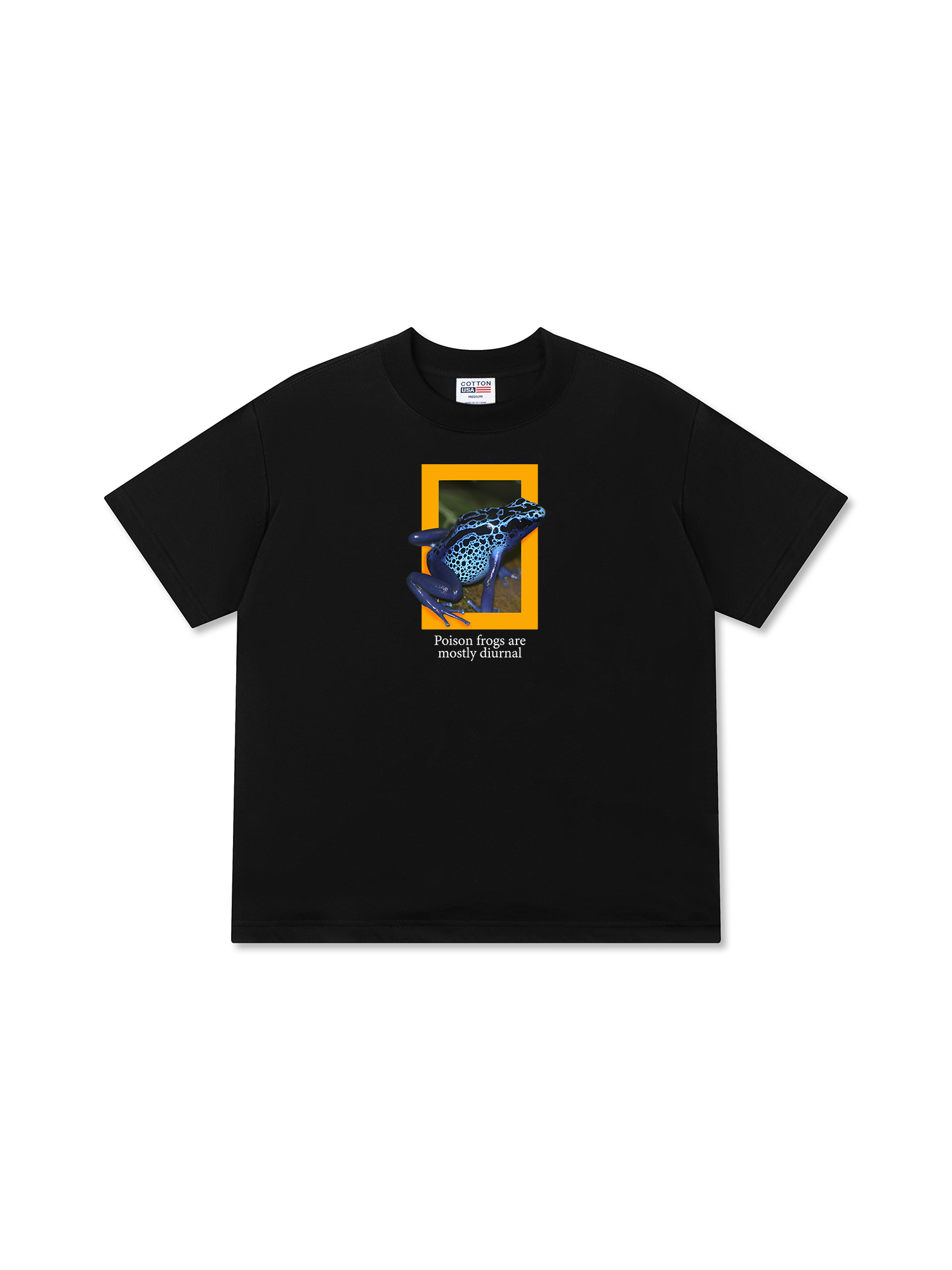 Áo Thun Relaxed Fit Wild Life Poison Frogs Are Mostly Diurnal