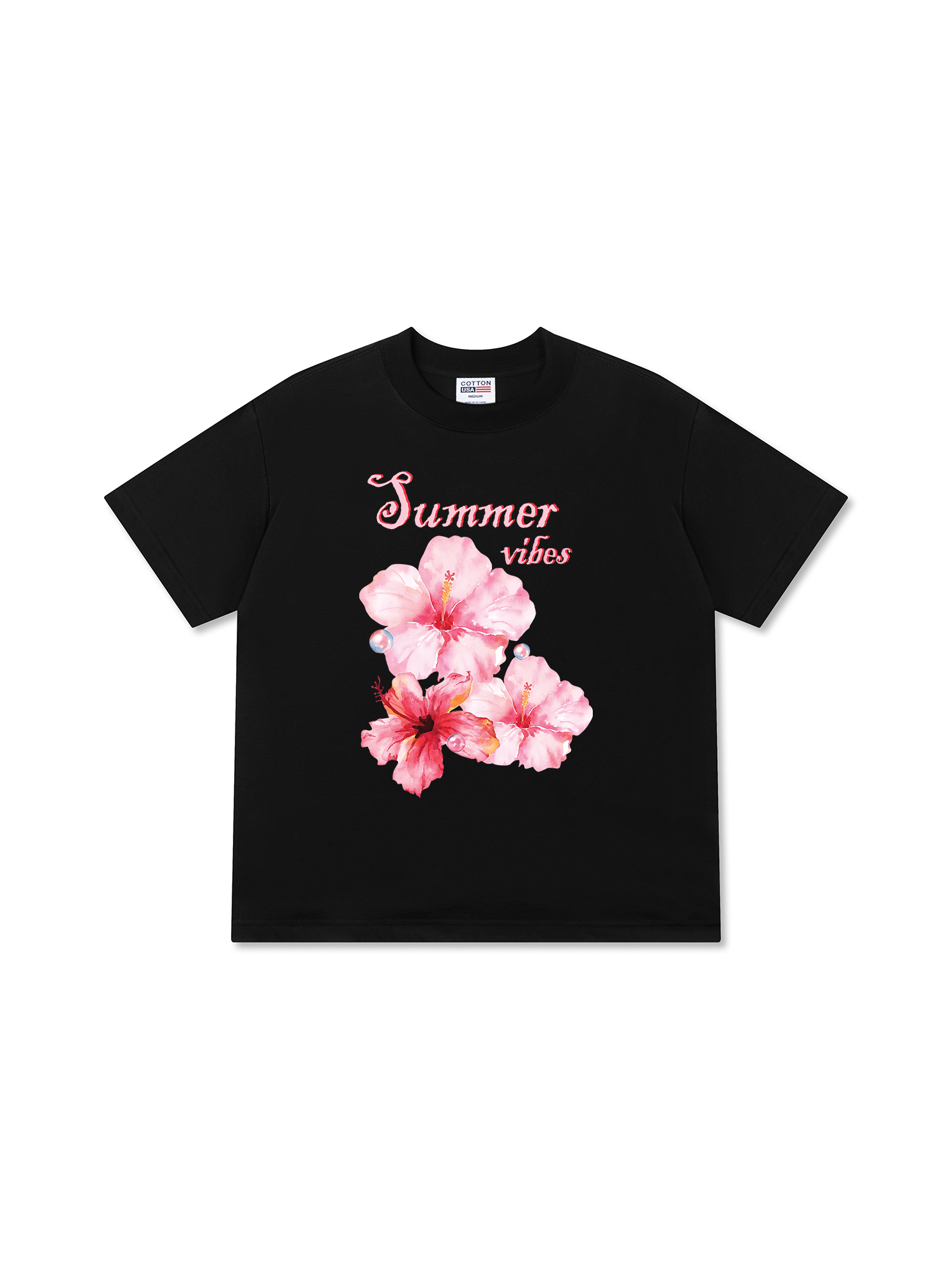 Áo Thun Relaxed Fit Tropical Summer Vibes