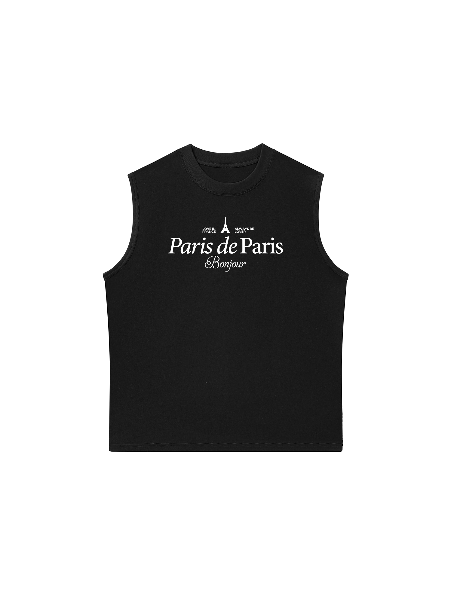 Áo Ba Lỗ Relaxed Fit Paris de Paris