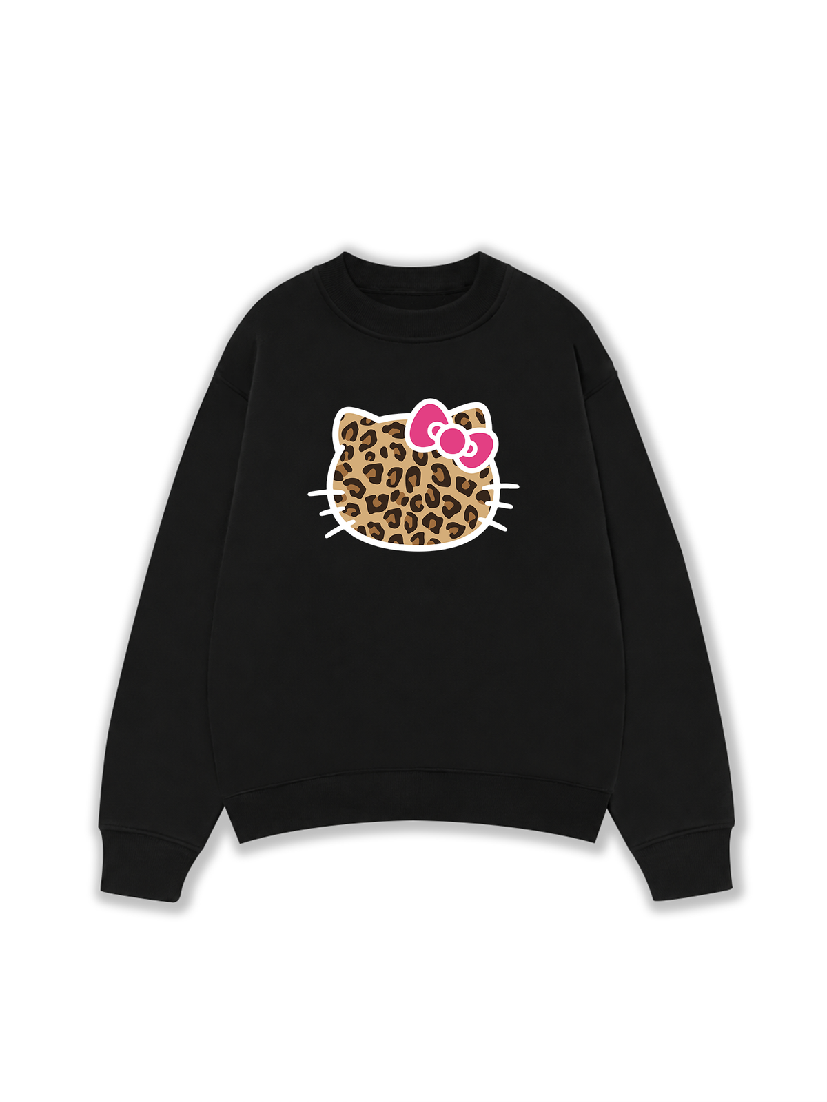 Áo Sweater Nỉ Hai Da Urban Leopard Kitty