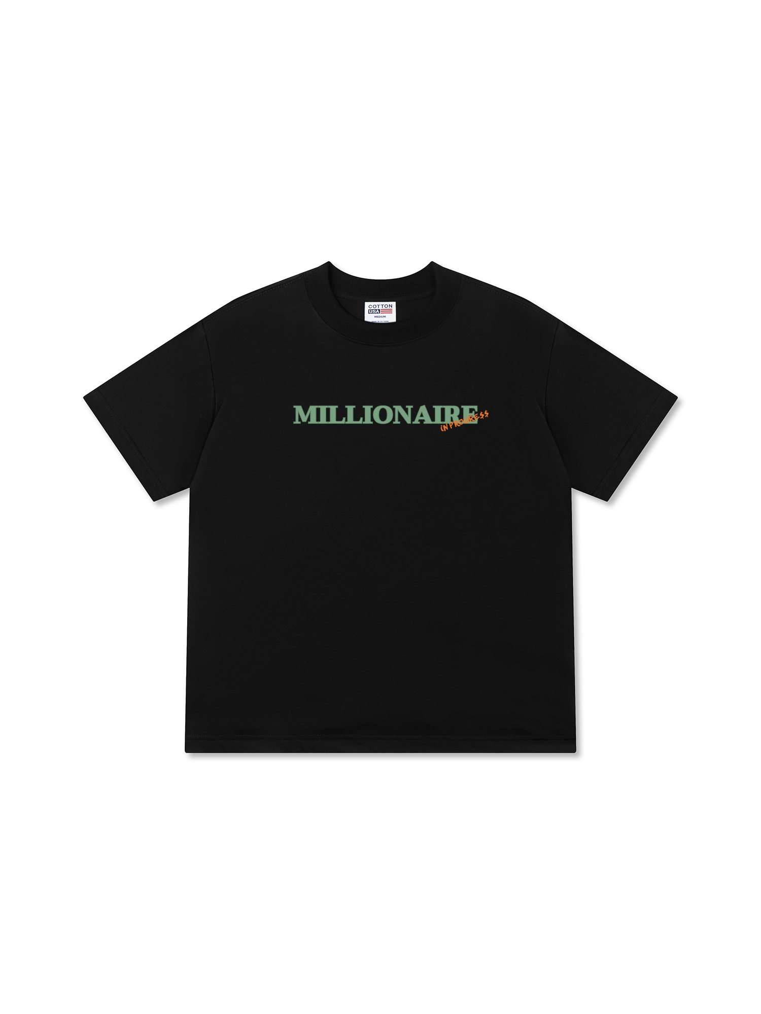 Áo Thun Relaxed Fit Money Millionaire In Progress