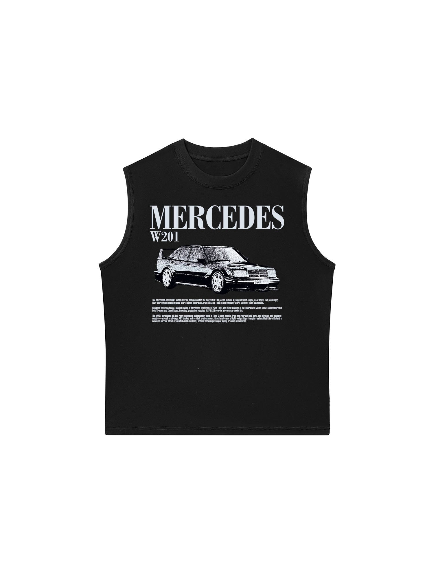 Áo Ba Lỗ Relaxed Fit Mercedes W201