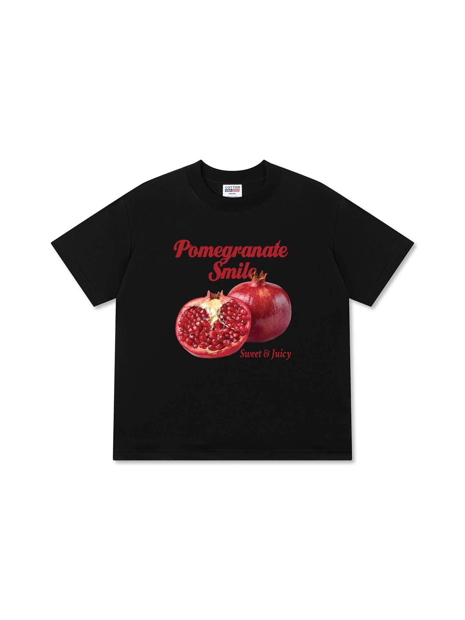 Áo Thun Relaxed Fit Tropical Pomegranate Smile