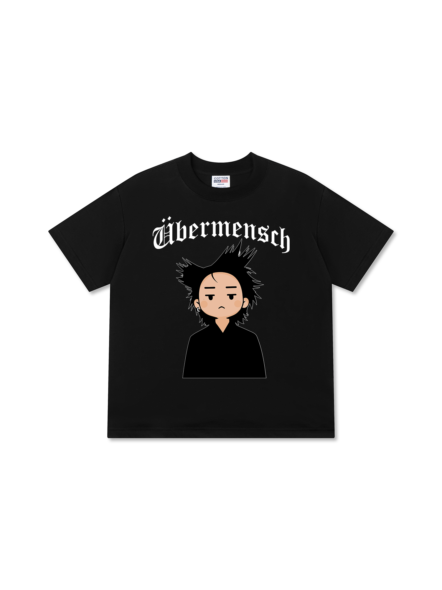 Áo Thun Relaxed Fit Idols Cartoon GD Ubermensch