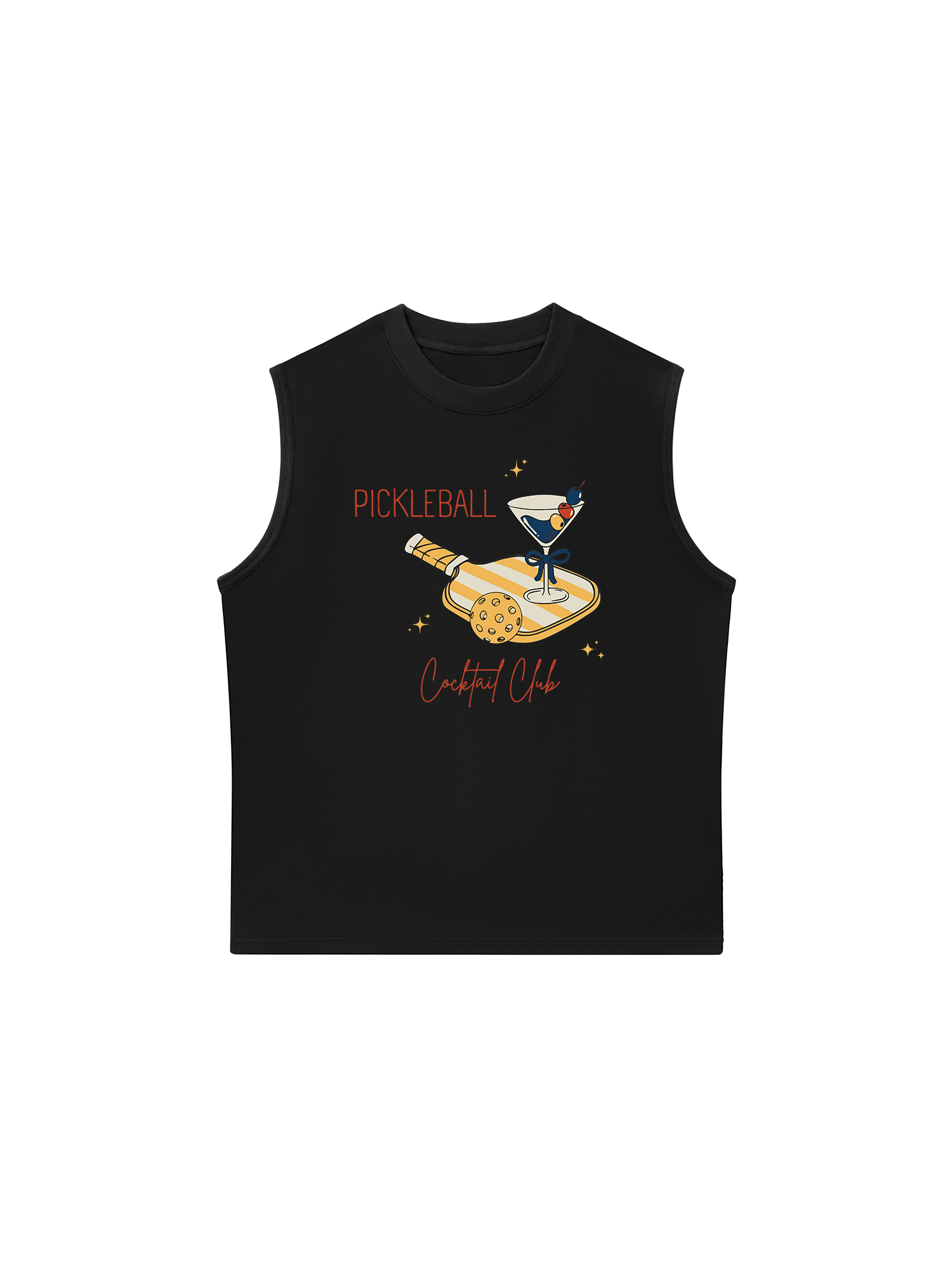 Áo Ba Lỗ Relaxed Fit Pickleball Cocktail Club