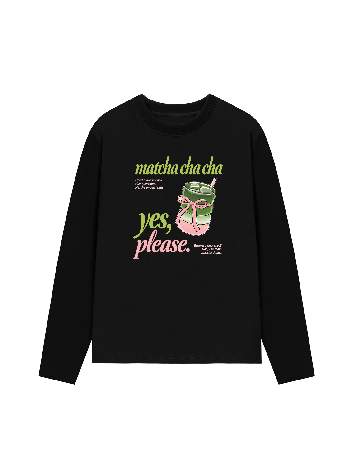 Áo Thun Dài Tay Matcha Understand