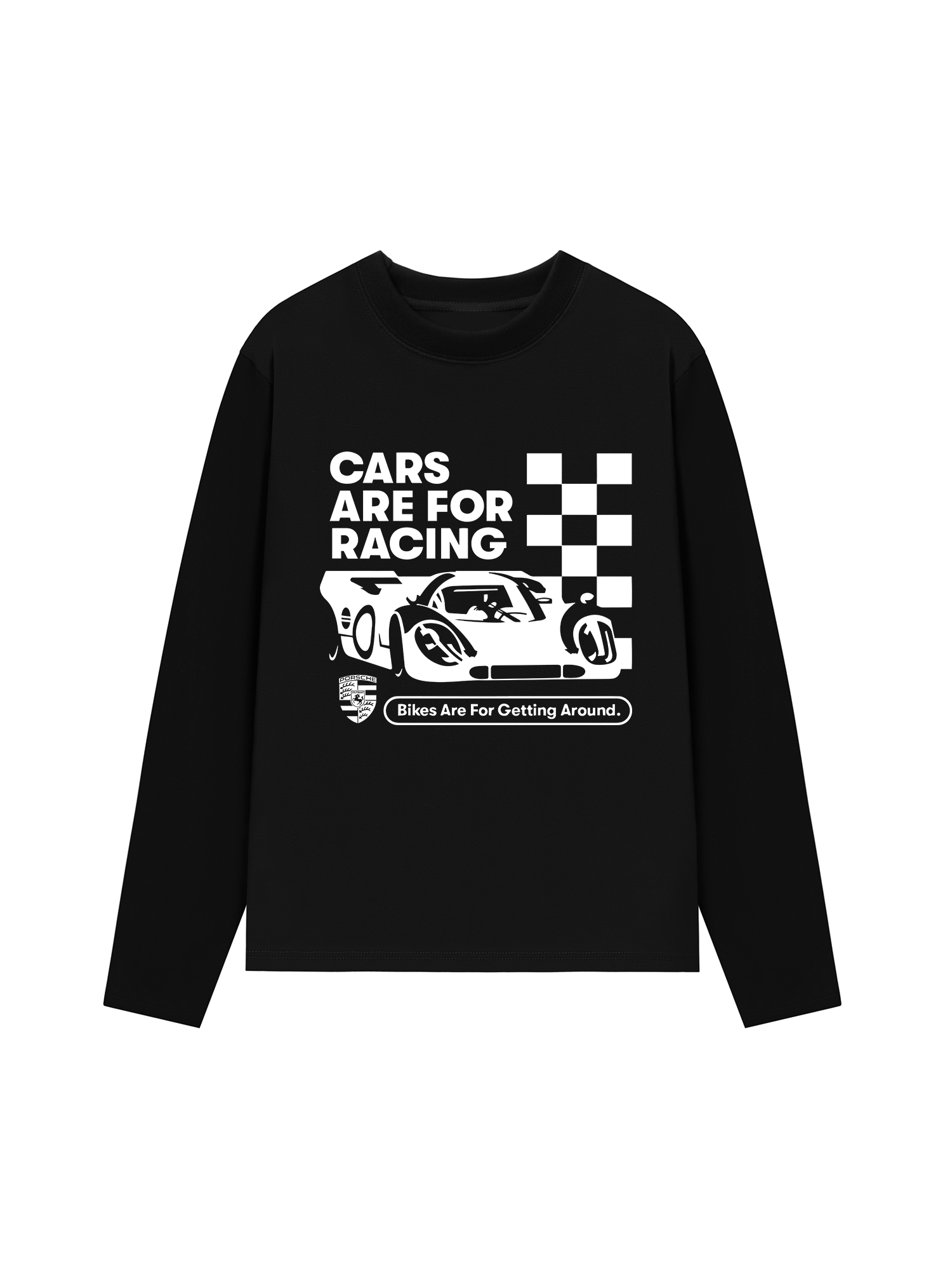 Áo Thun Dài Tay Porsche Cars Are For Racing