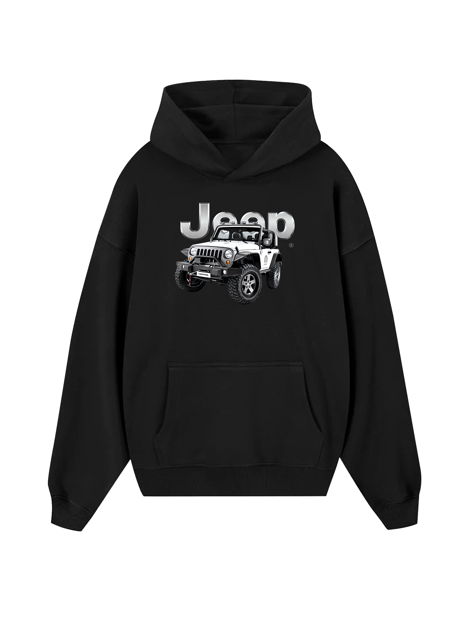 WHITE JEEP Hoodie