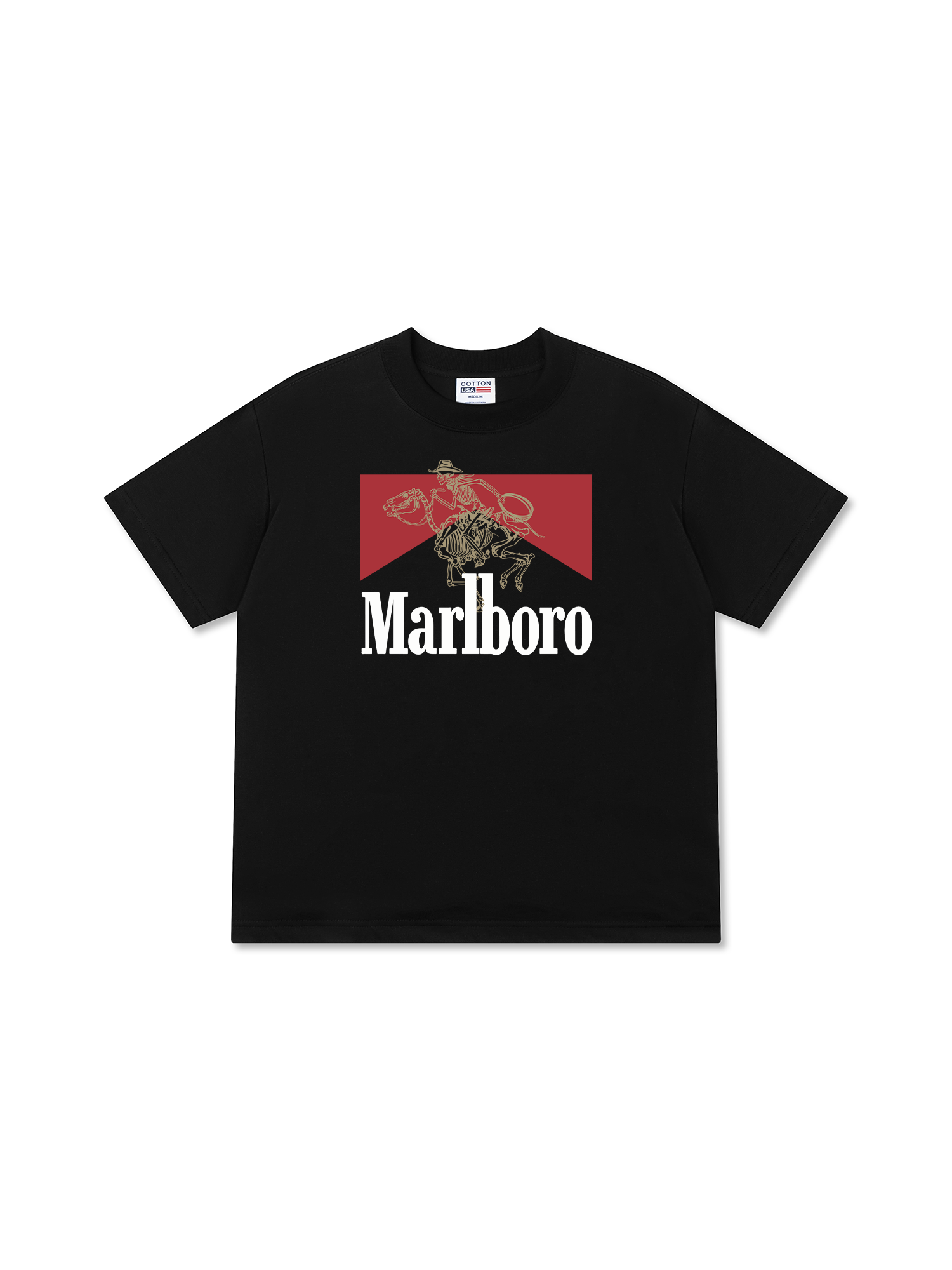 Áo Thun Relaxed Fit Marlboro Sketeton Killer