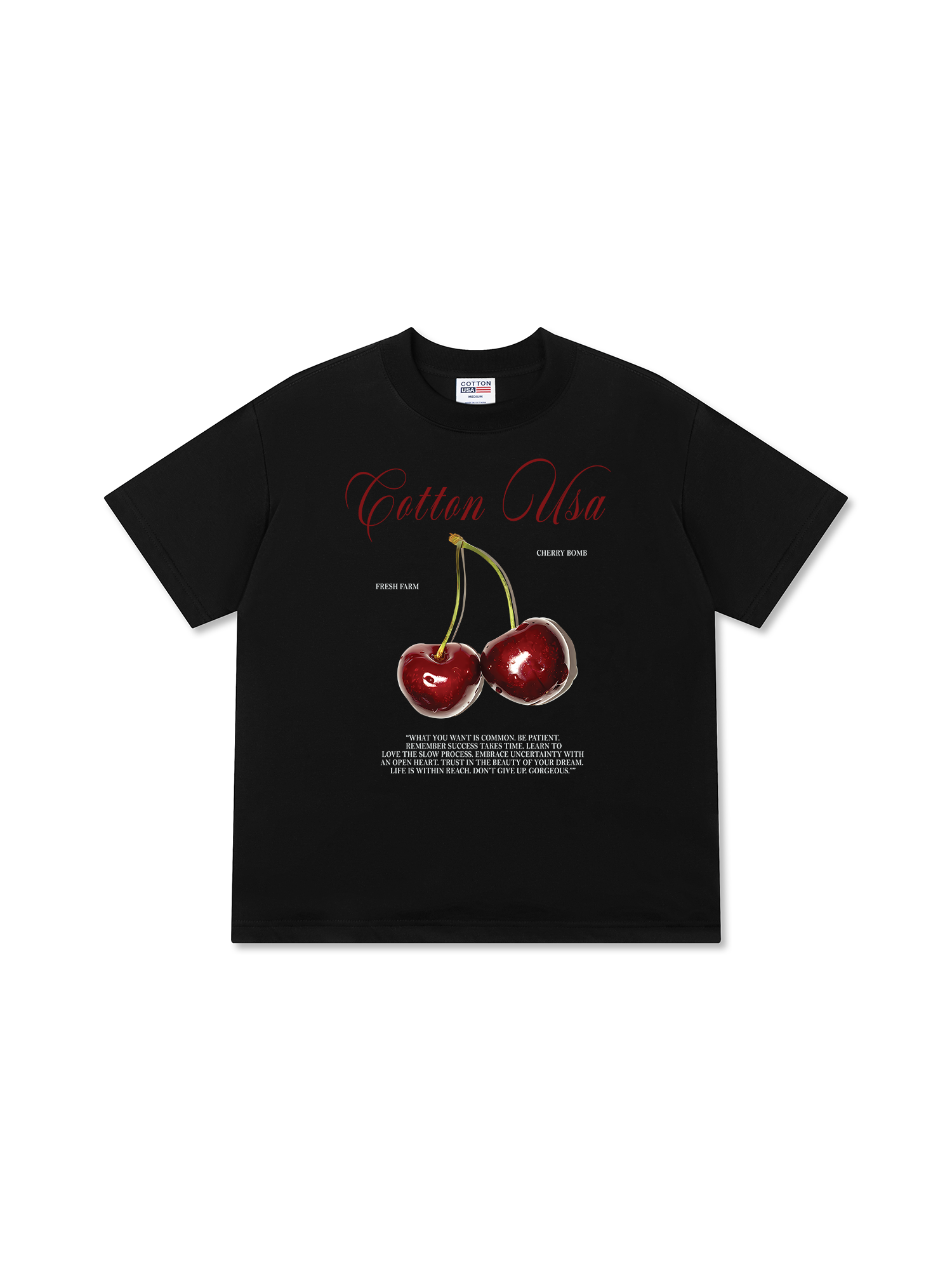 Áo Thun Relaxed Fit Cherry Classic Cherru Club Pink Plaid