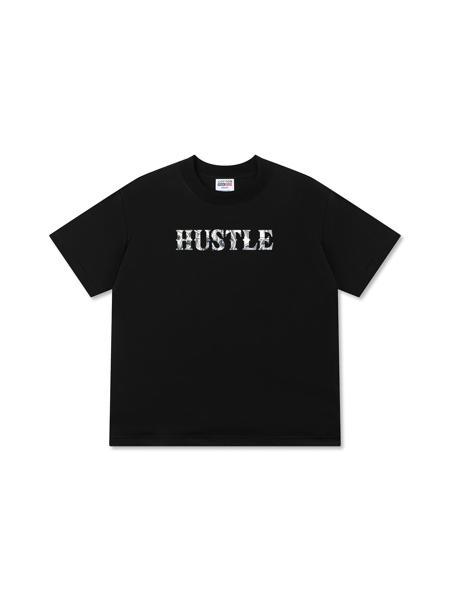 Áo Thun Relaxed Fit Money Background Hustle