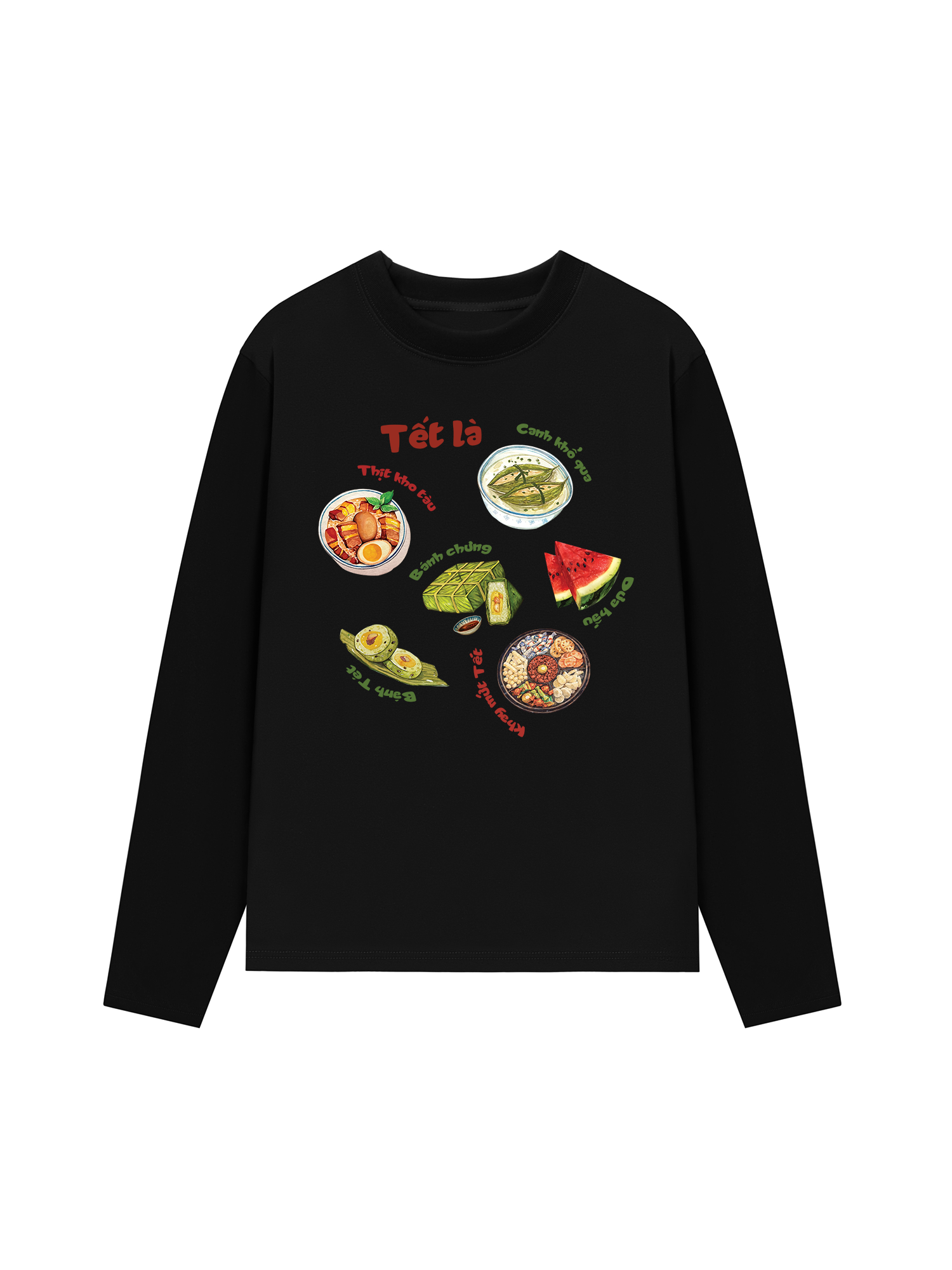 Áo Thun Dài Tay Tết Là 1