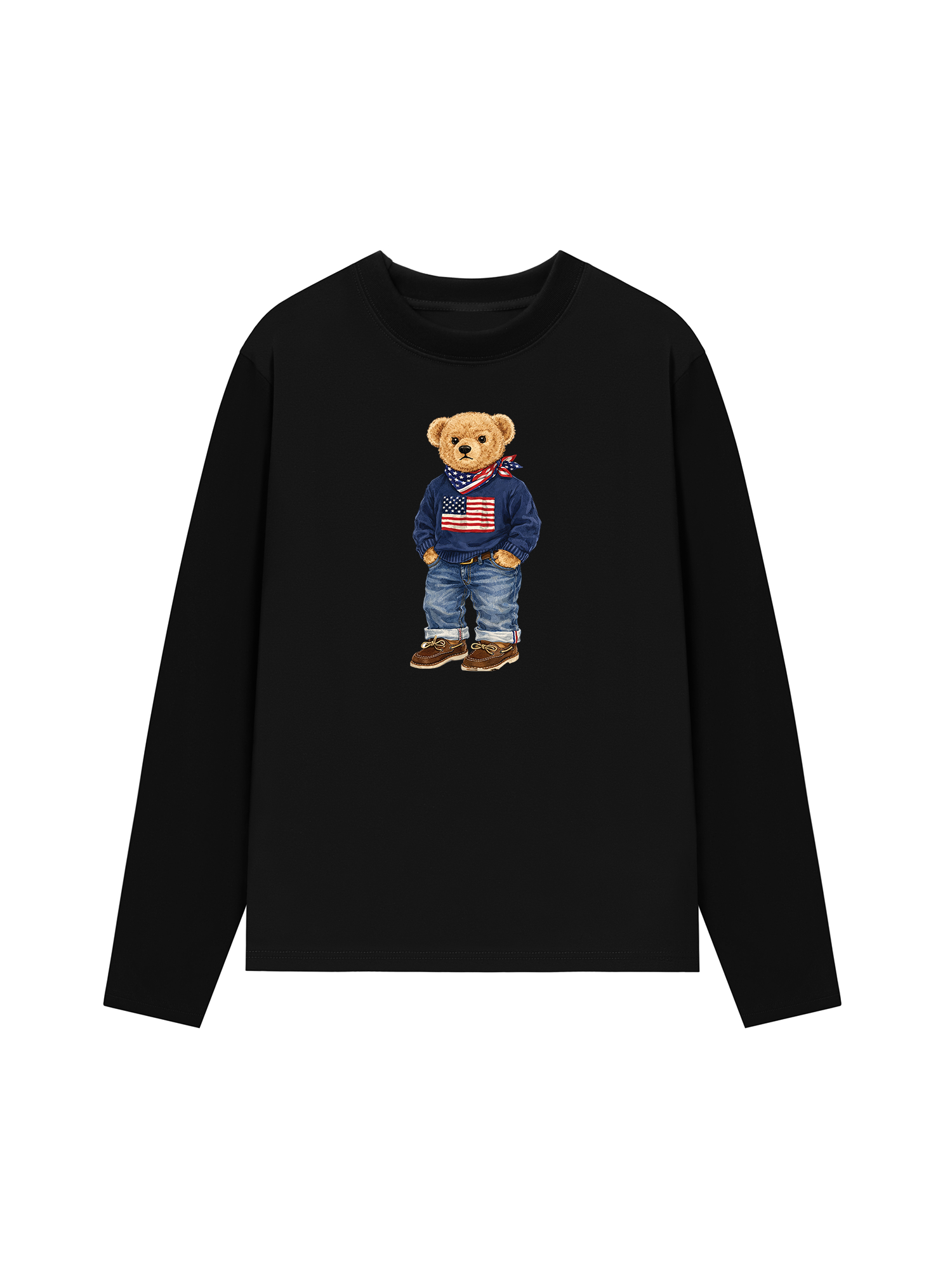 Áo Thun Dài Tay America Boy