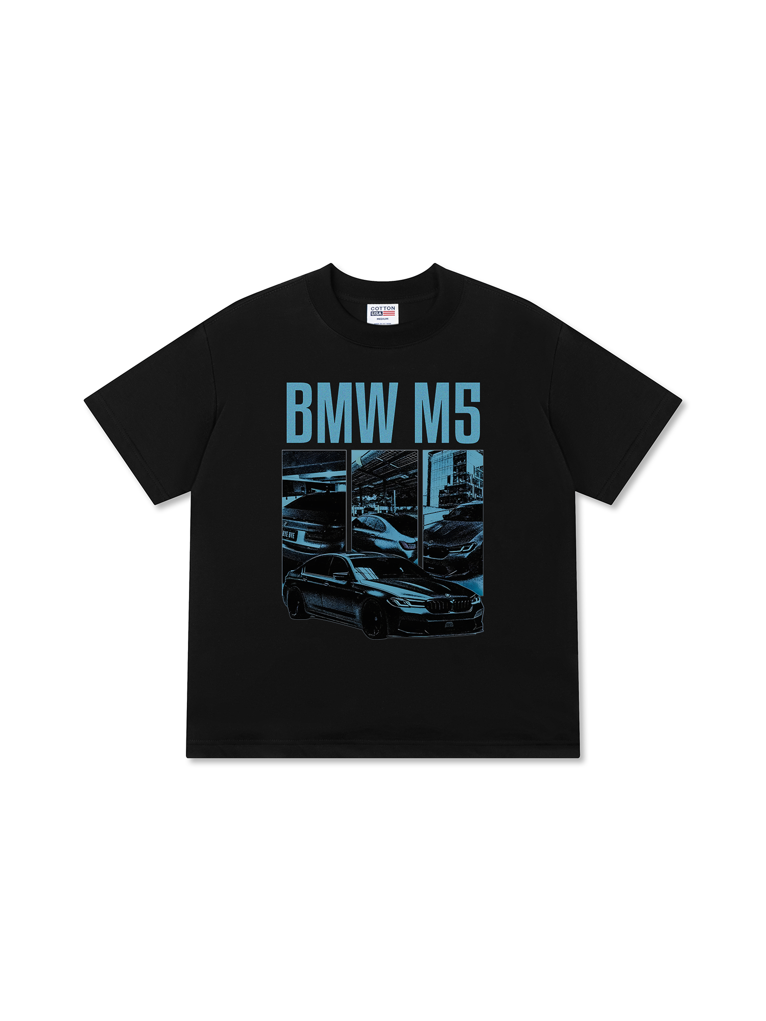 Áo Thun Relaxed Fit BMW M5 Dark Blue