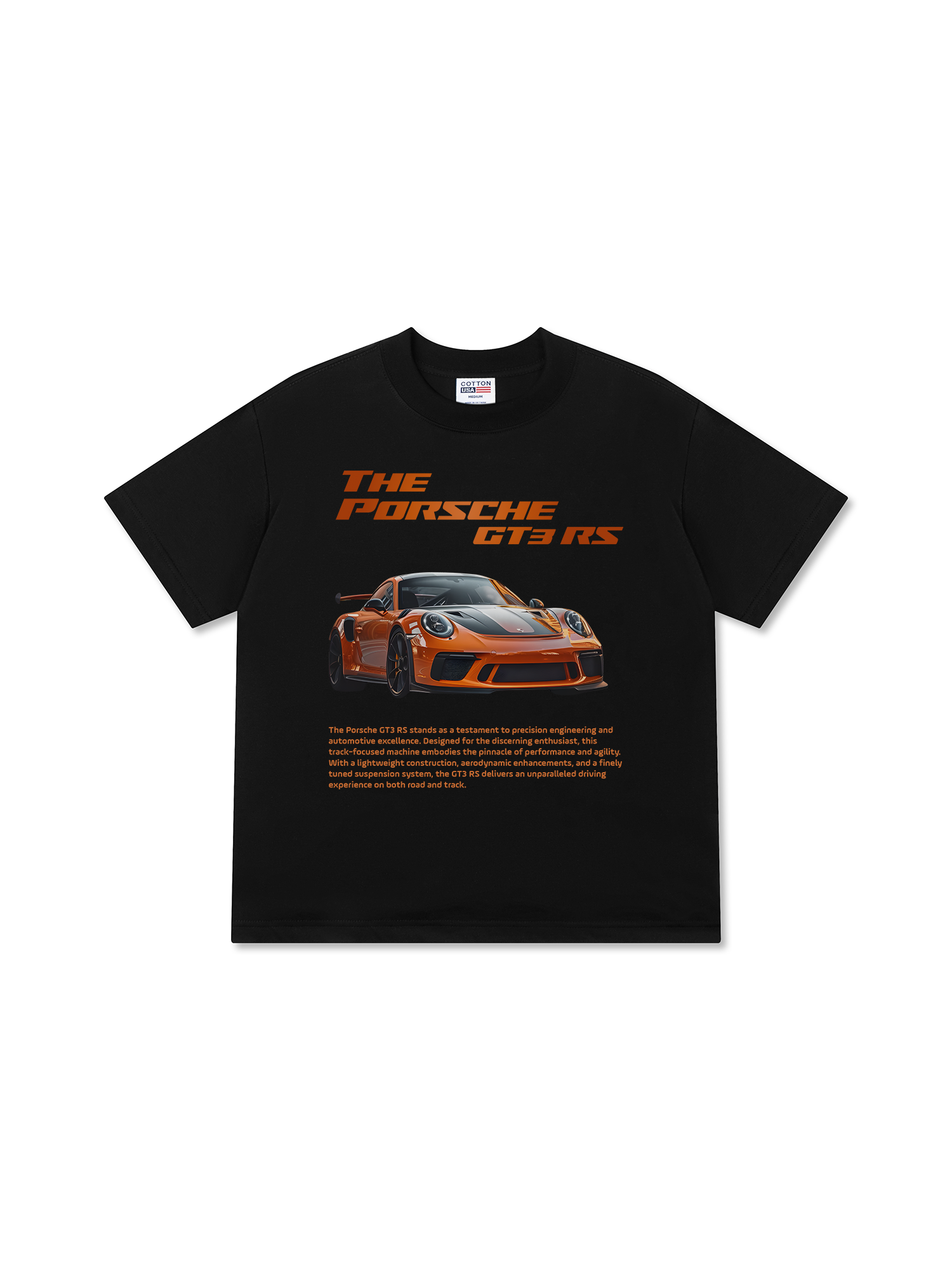 Áo Thun Relaxed Fit Porsche Orange Layer GT3 RS