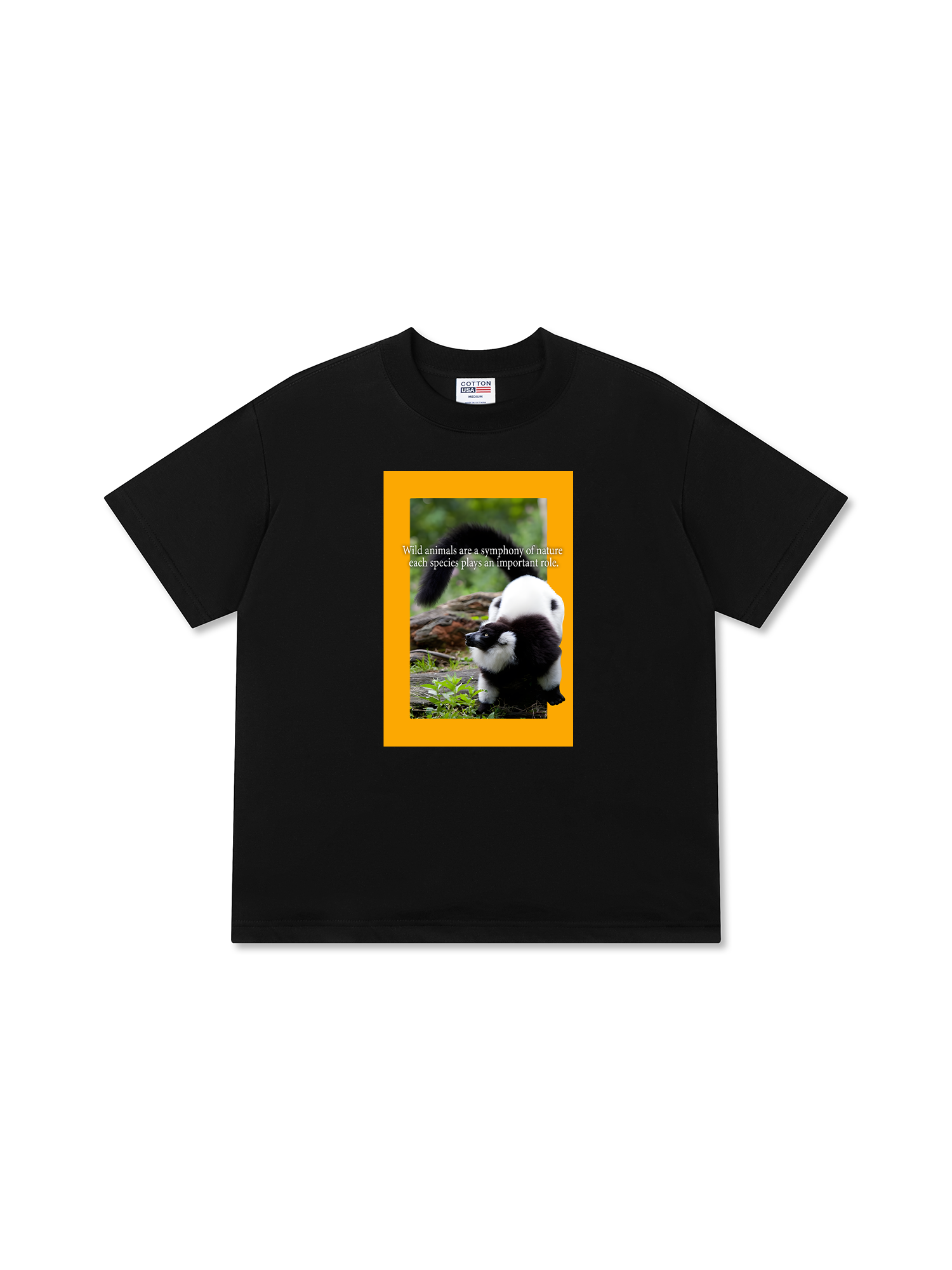 Áo Thun Relaxed Fit Wild Life Symphony Of Nature