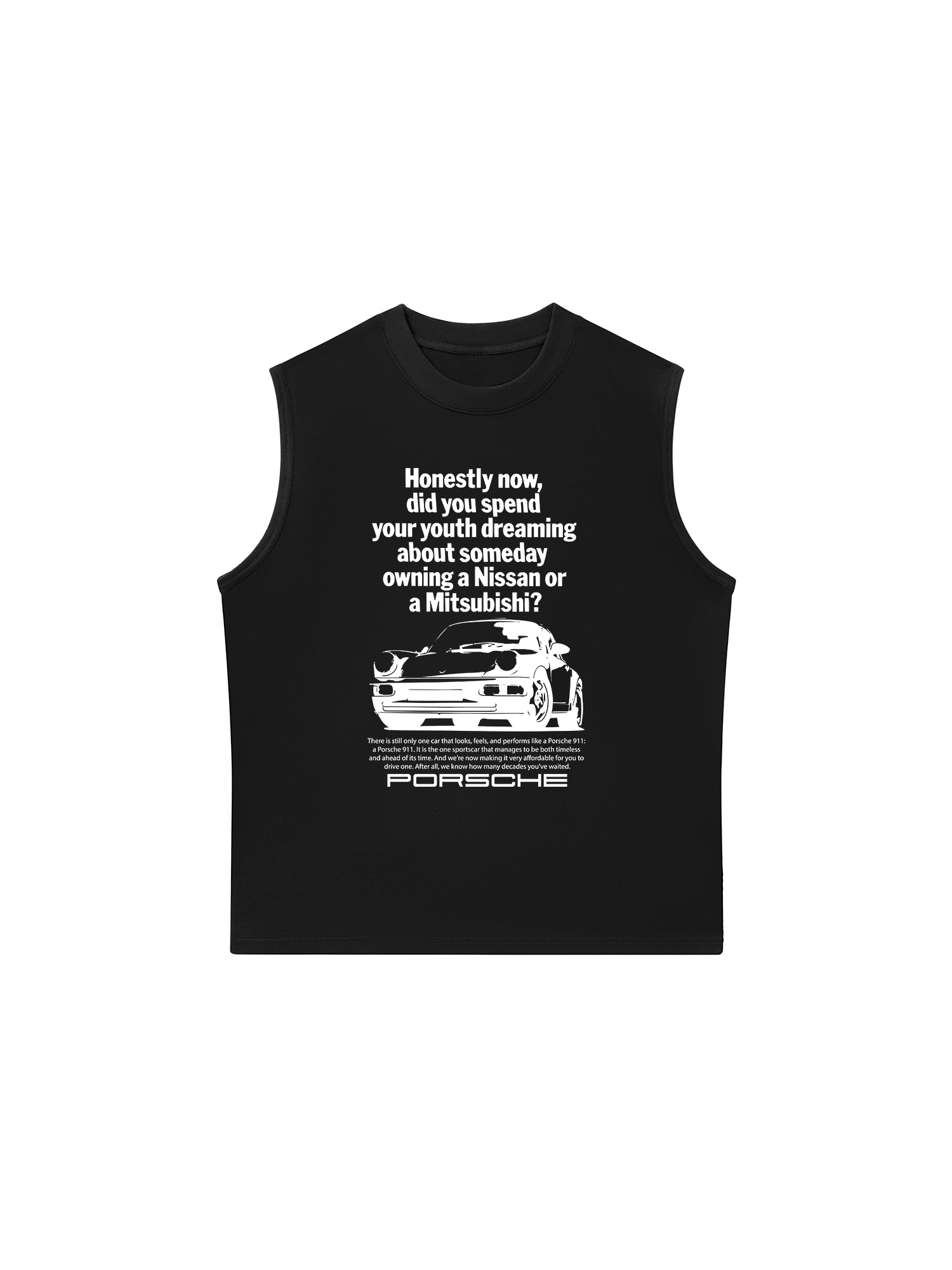 Áo Ba Lỗ Relaxed Fit Porsche Honestly Now