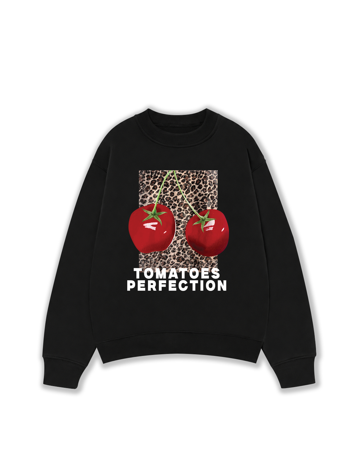 Áo Sweater Nỉ Hai Da Urban Leopard Tomatoes Perfection