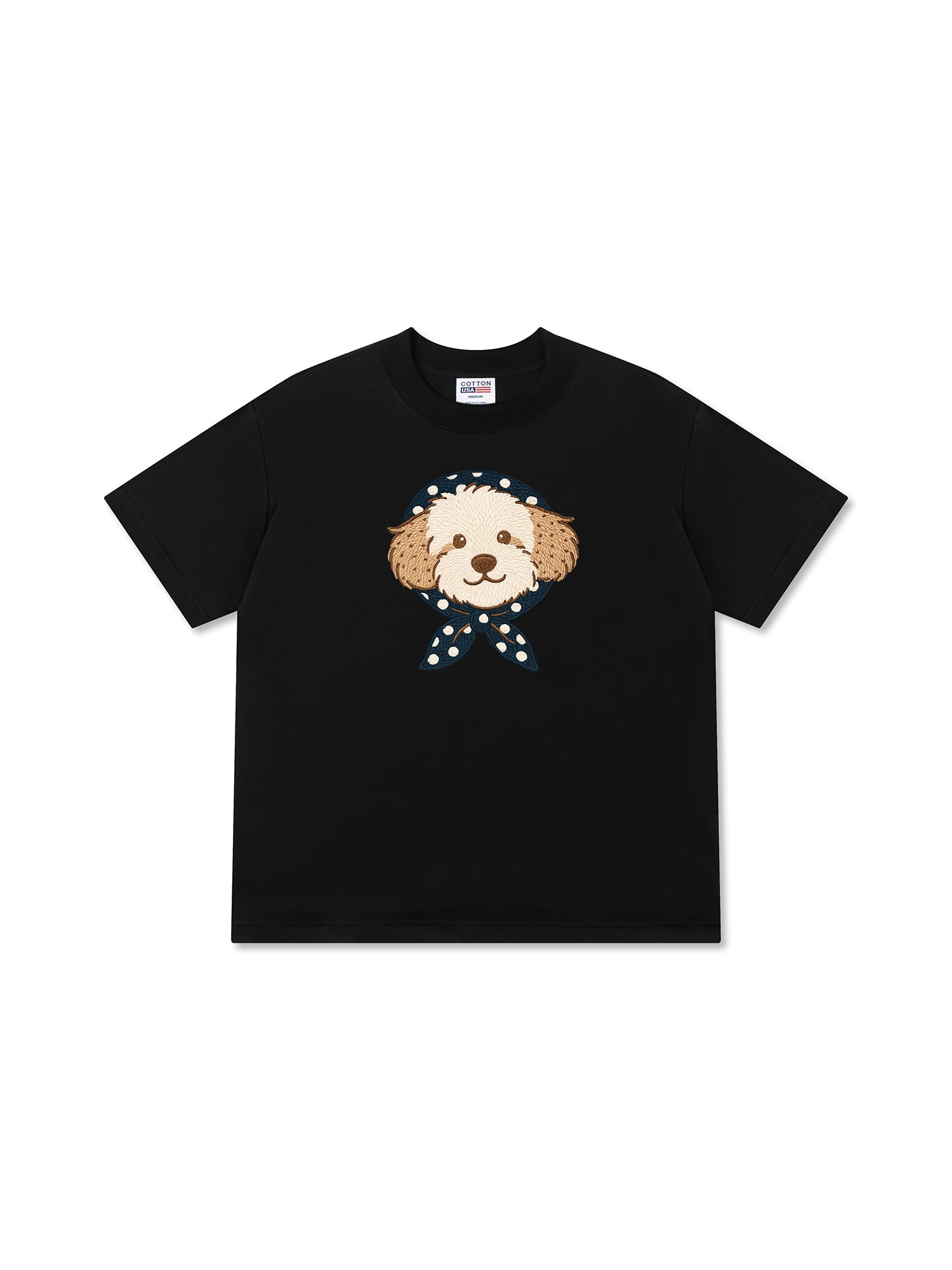Áo Thun Relaxed Fit Winter Cute Puppy