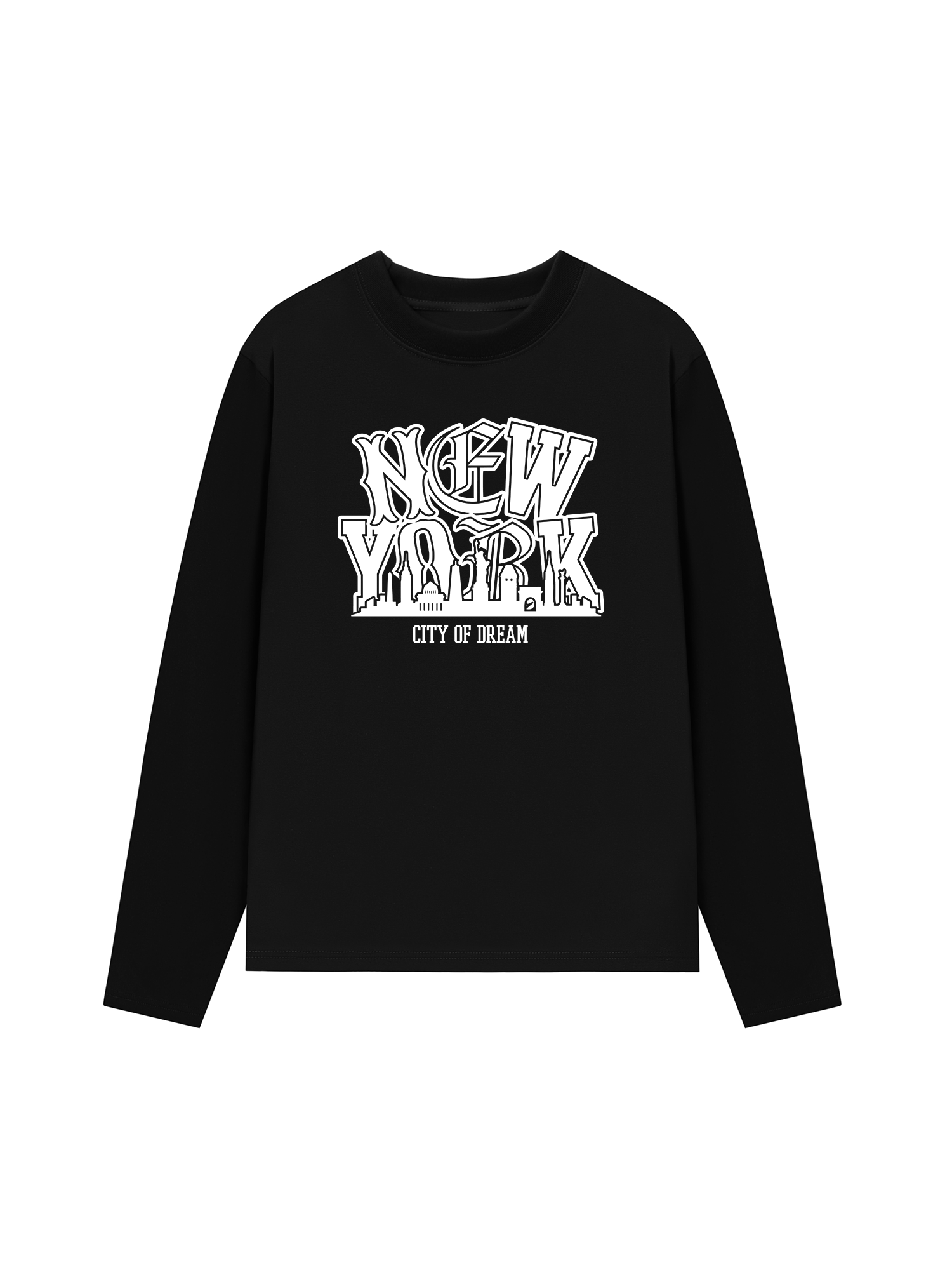 Áo Thun Dài Tay USA City Of Dream