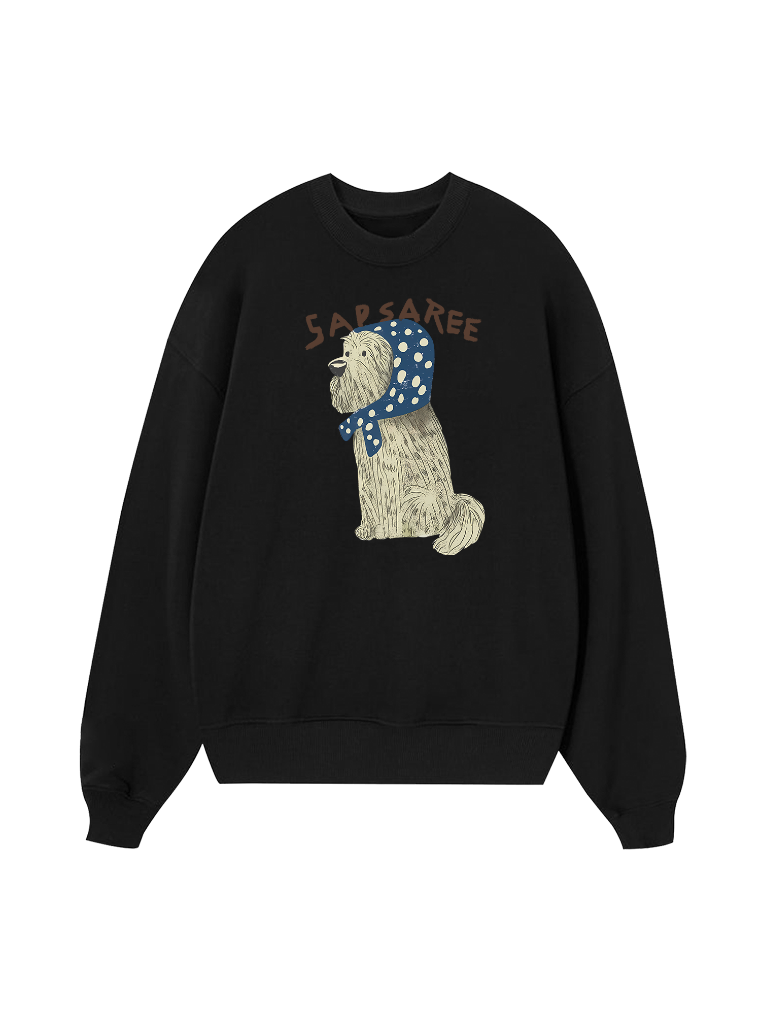 Cute Puppy Blue Sweater