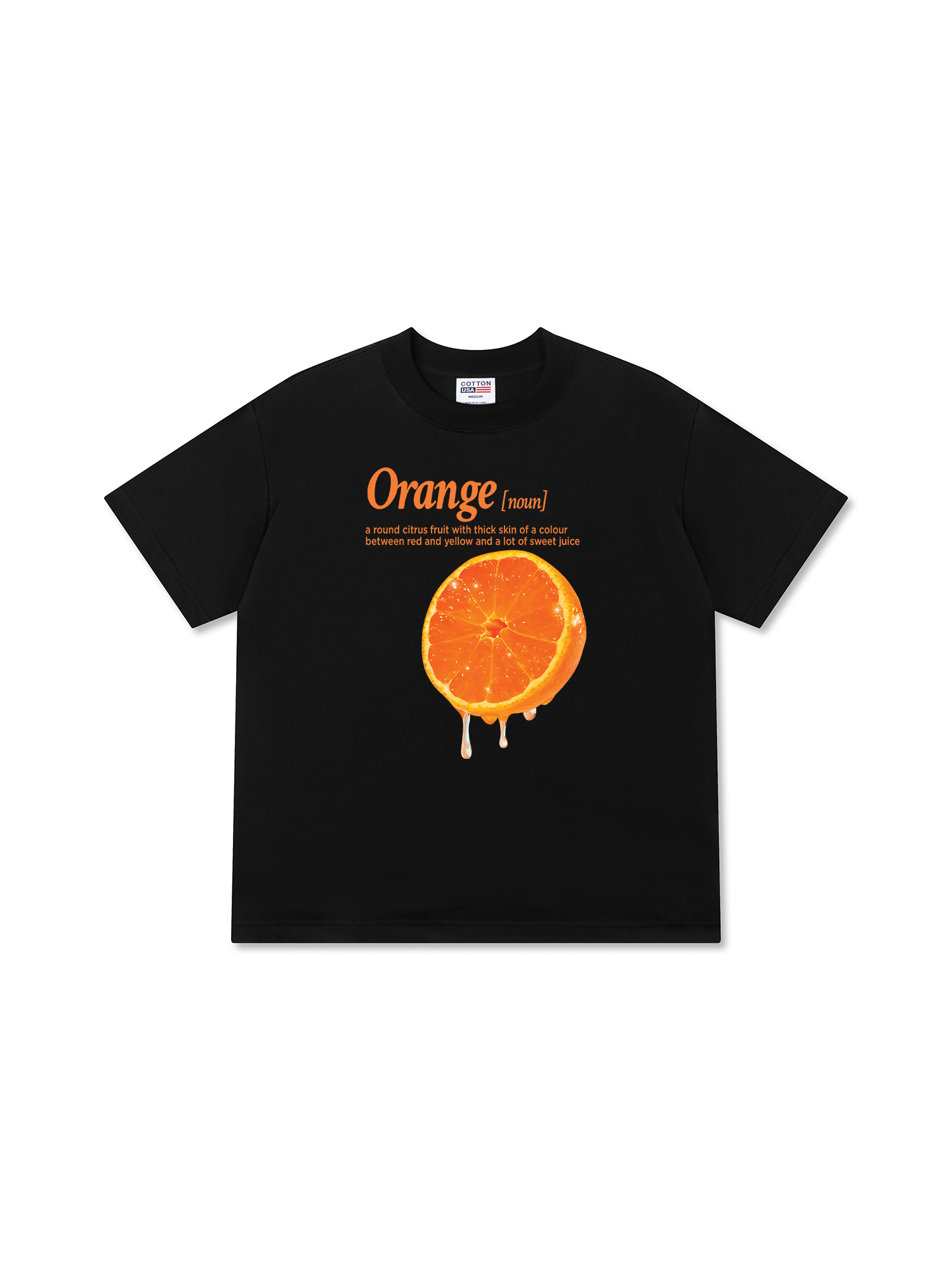 Áo Thun Relaxed Fit Tropical Orange