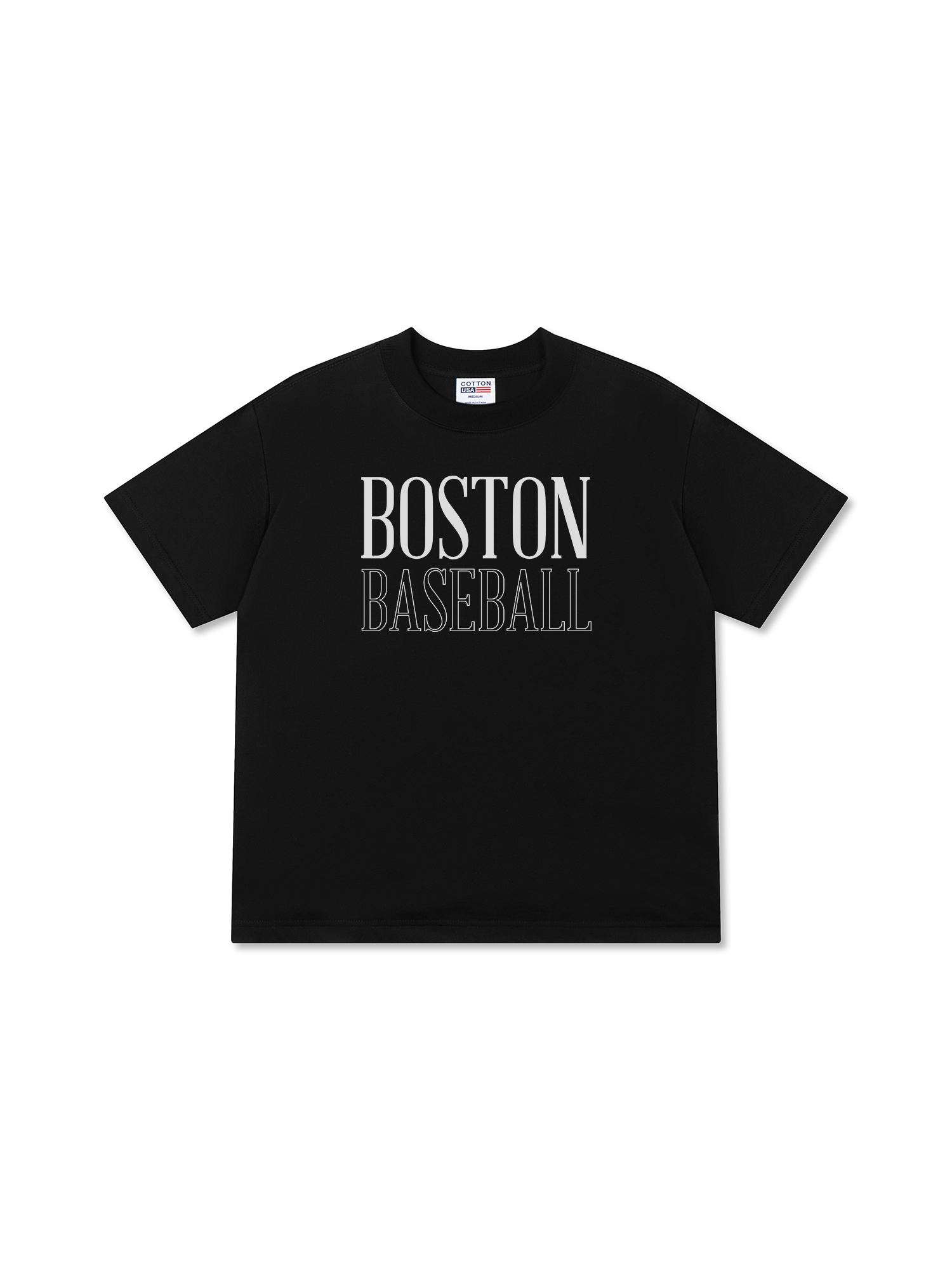 Áo Thun Relaxed Fit Baseball Basic Boston