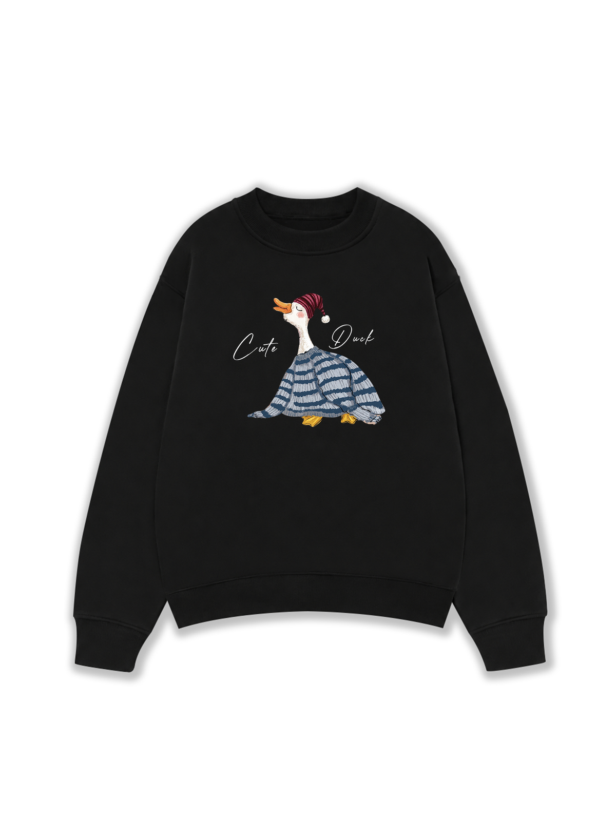 Áo Sweater Nỉ Hai Da Farm Cute Duck