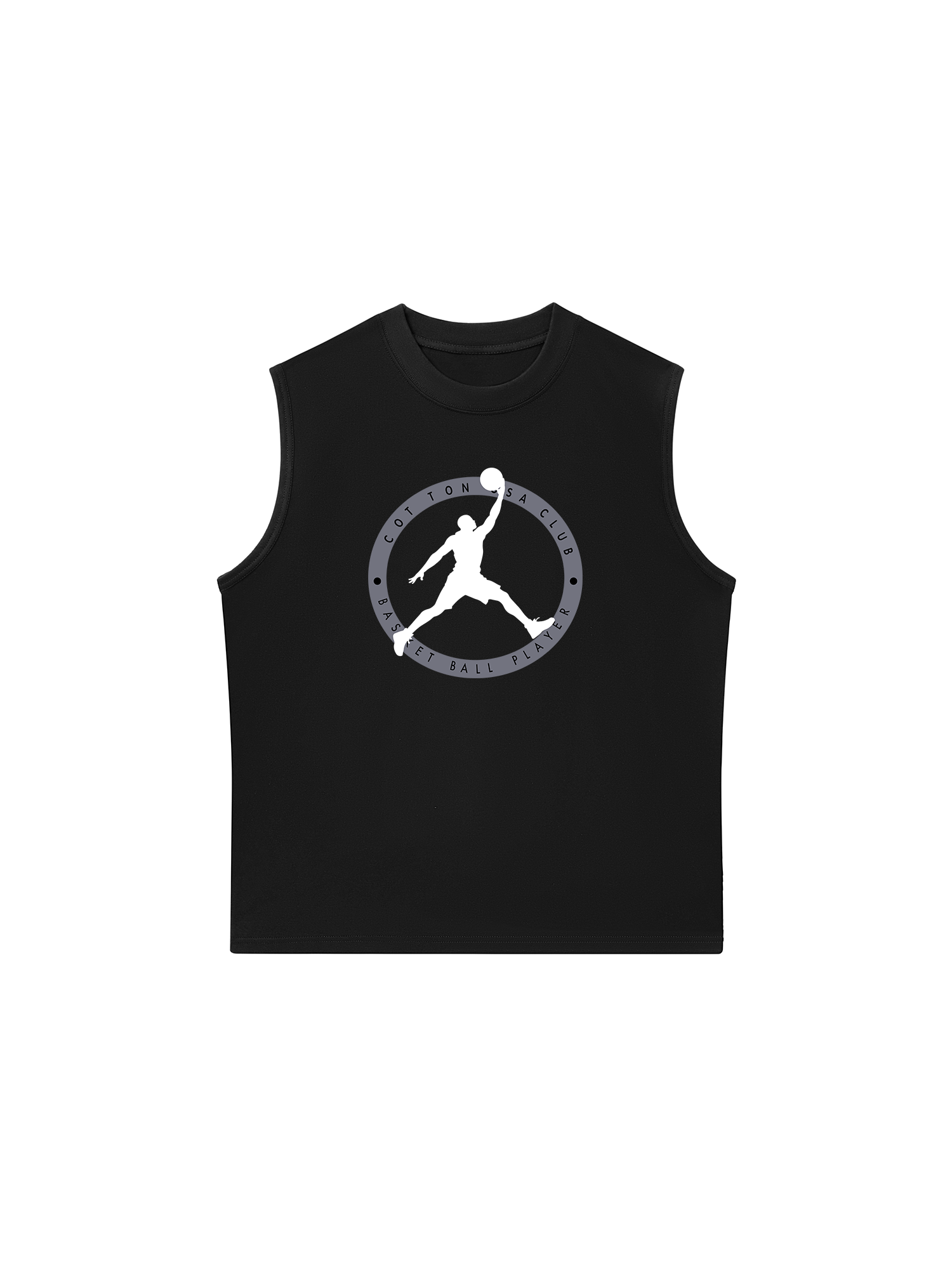 Áo Ba Lỗ Relaxed Fit Basketball Logo