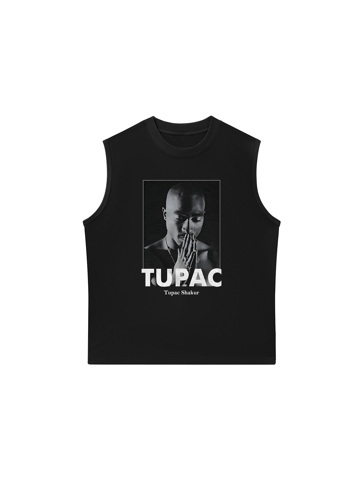 Áo Ba Lỗ Relaxed Fit Rapper Tupac Shakur
