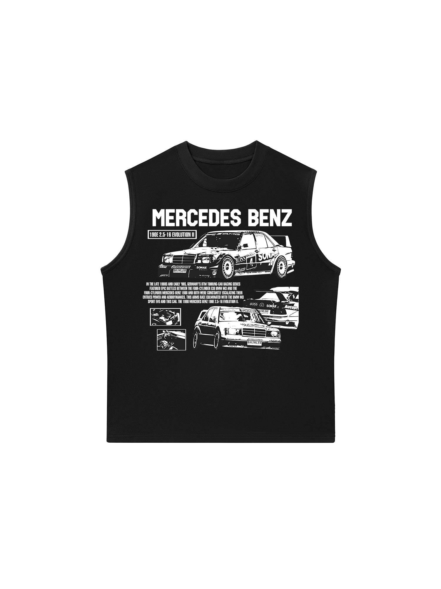 Áo Ba Lỗ Relaxed Fit Mercedes Evolution II