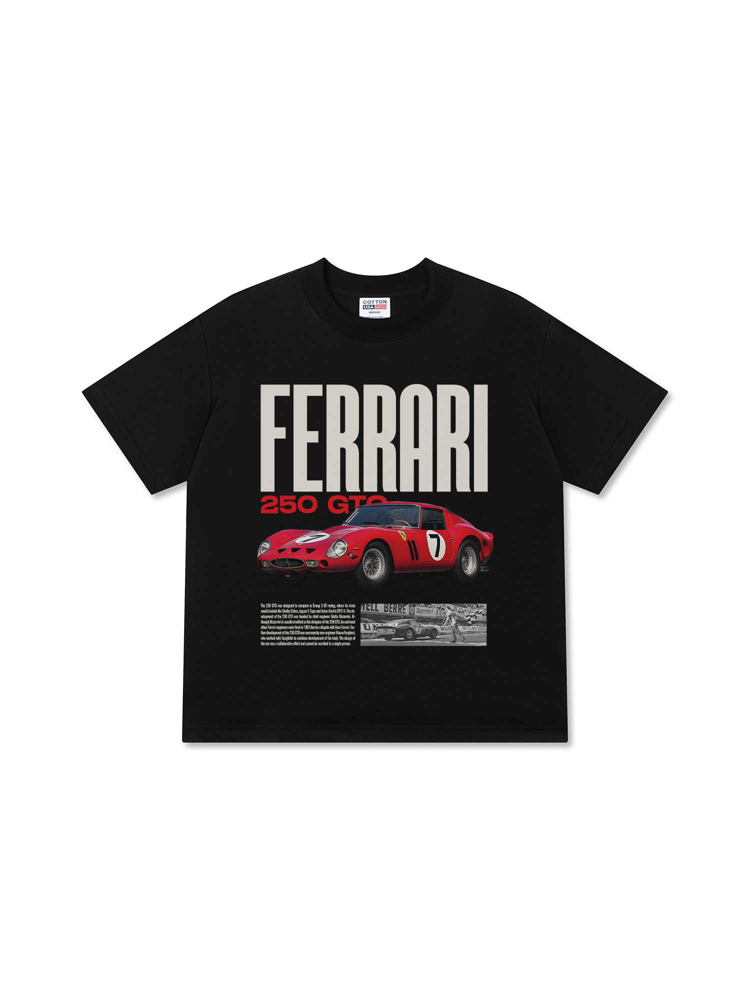 Áo Thun Relaxed Fit Ferrari 250 GTO