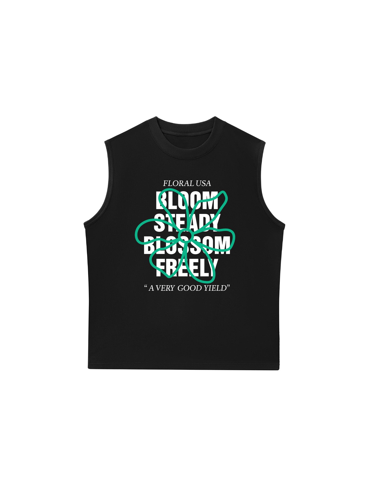 Áo Ba Lỗ Relaxed Fit Floral Bloom Steady