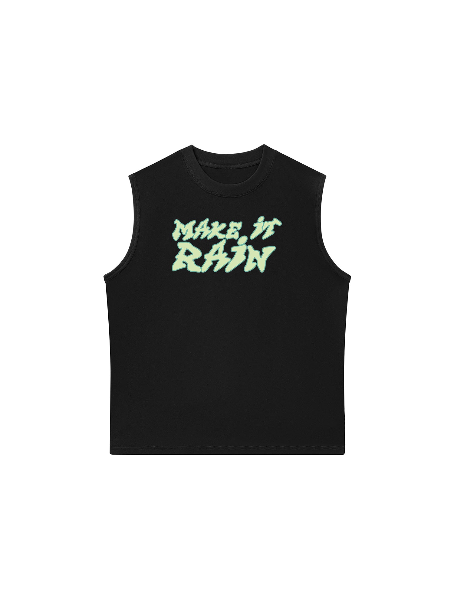 Áo Ba Lỗ Relaxed Fit Money Make It Rain
