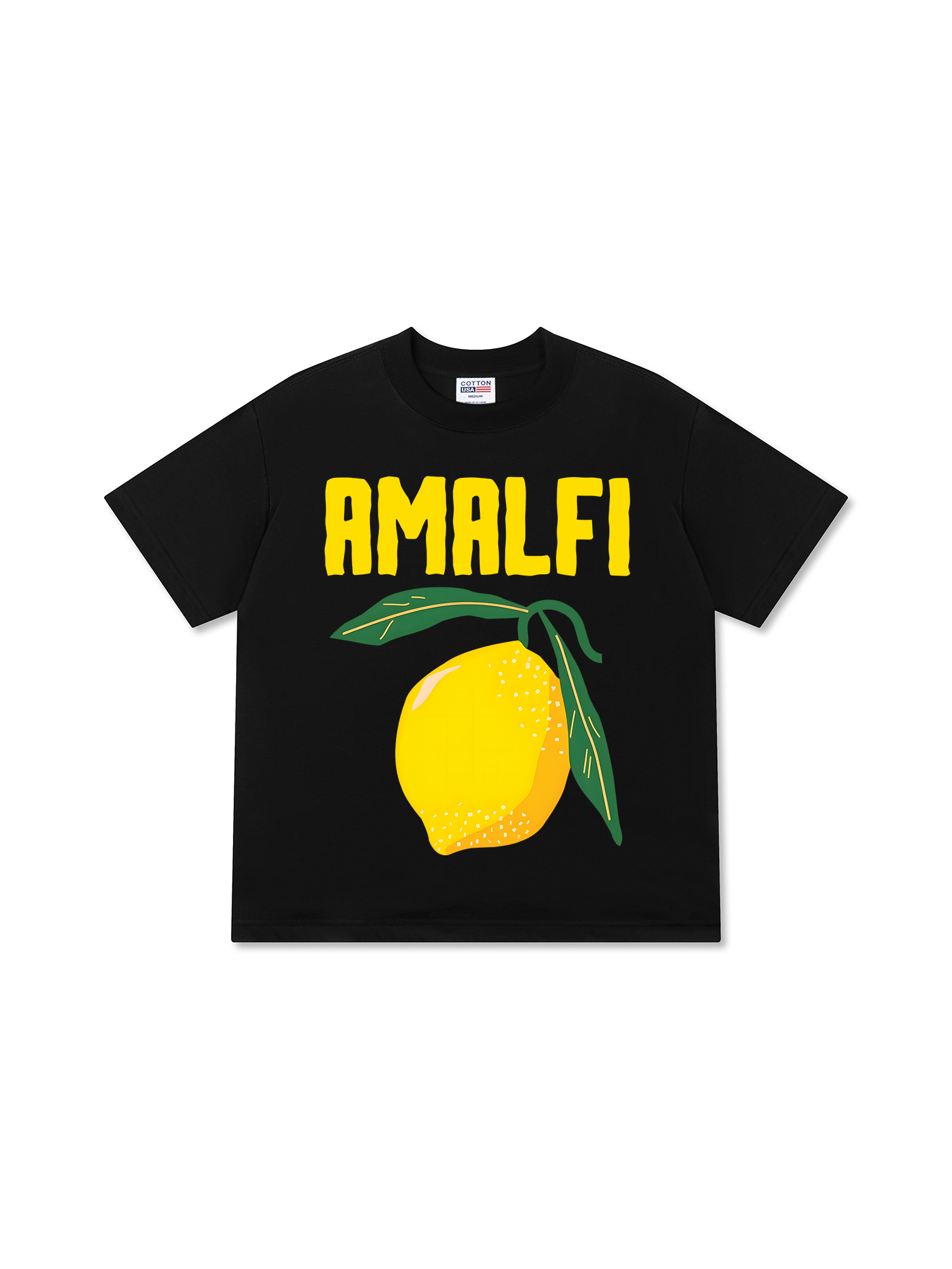 Áo Thun Relaxed Fit Tropical Amafi Lemon