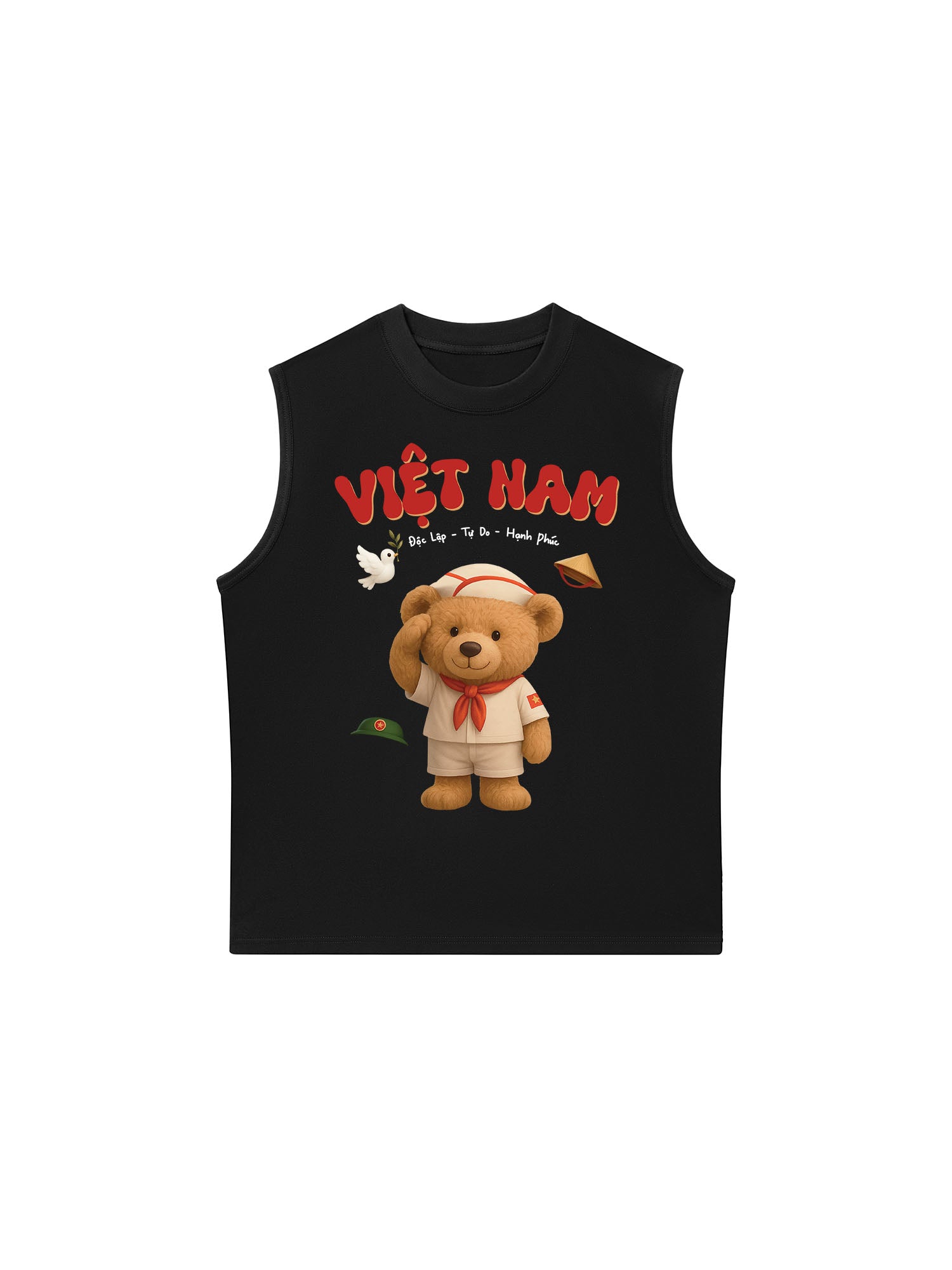 Áo Ba Lỗ Relaxed Fit Việt Nam Teddy