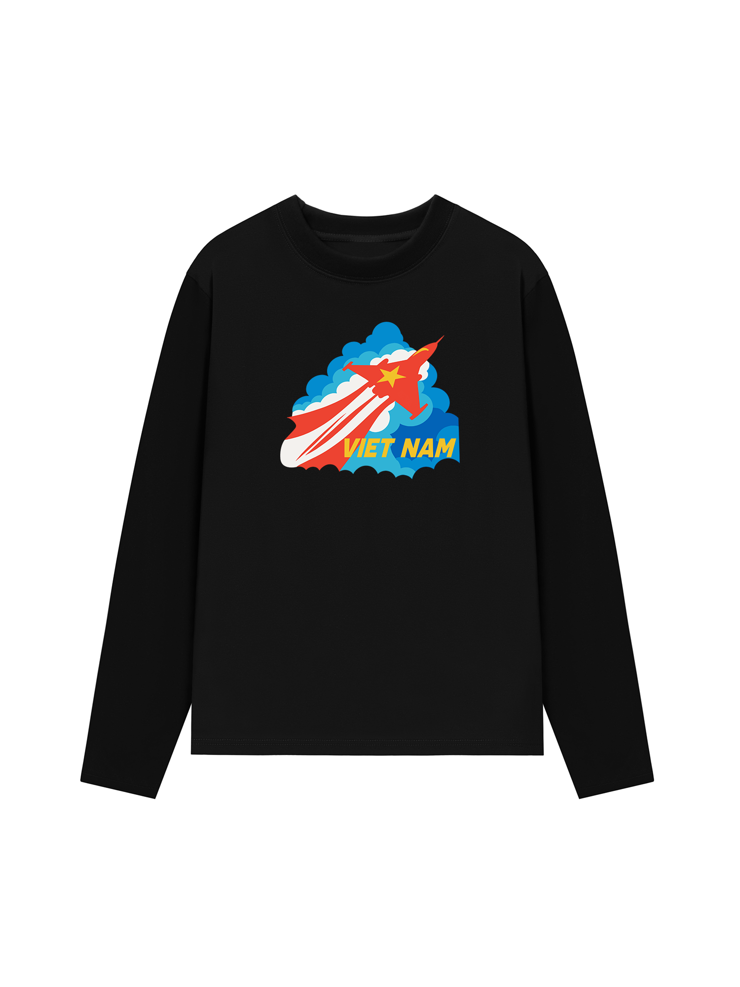 Áo Thun Dài Tay Phi Cơ Giải Phóng