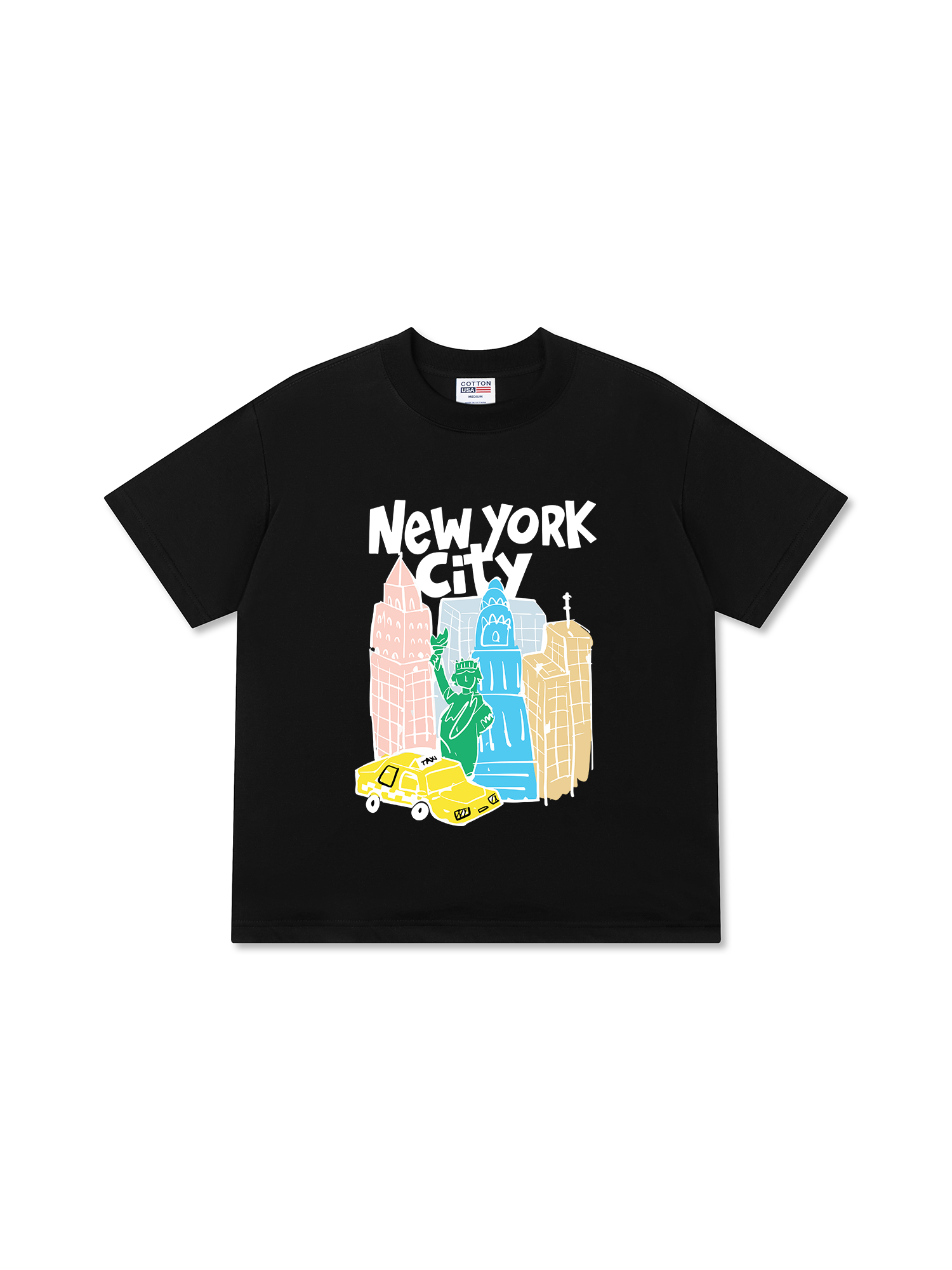 Áo Thun Relaxed Fit City New York Art